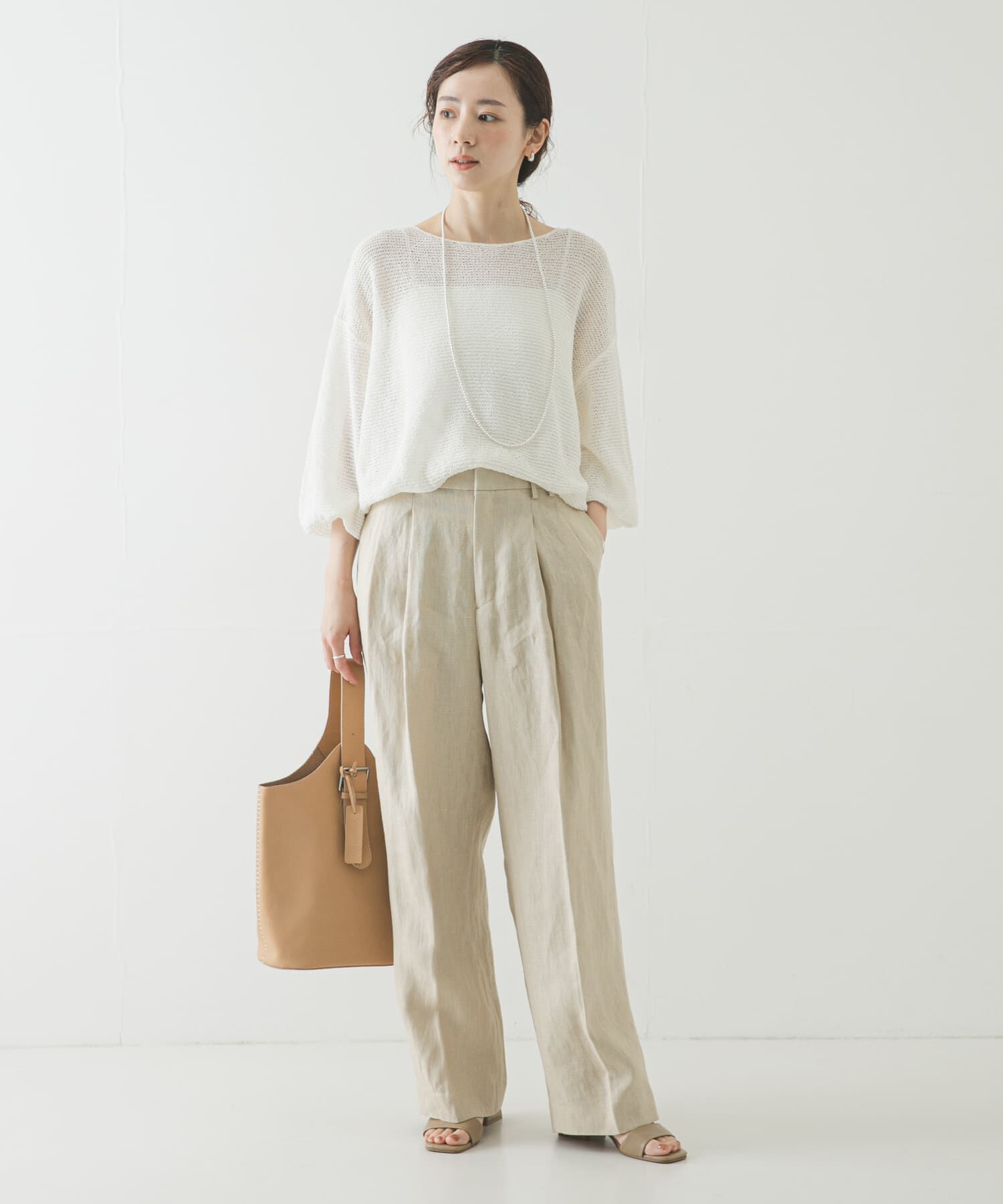 URBAN RESEARCH「オックスリネンストレートパンツ」|その他|