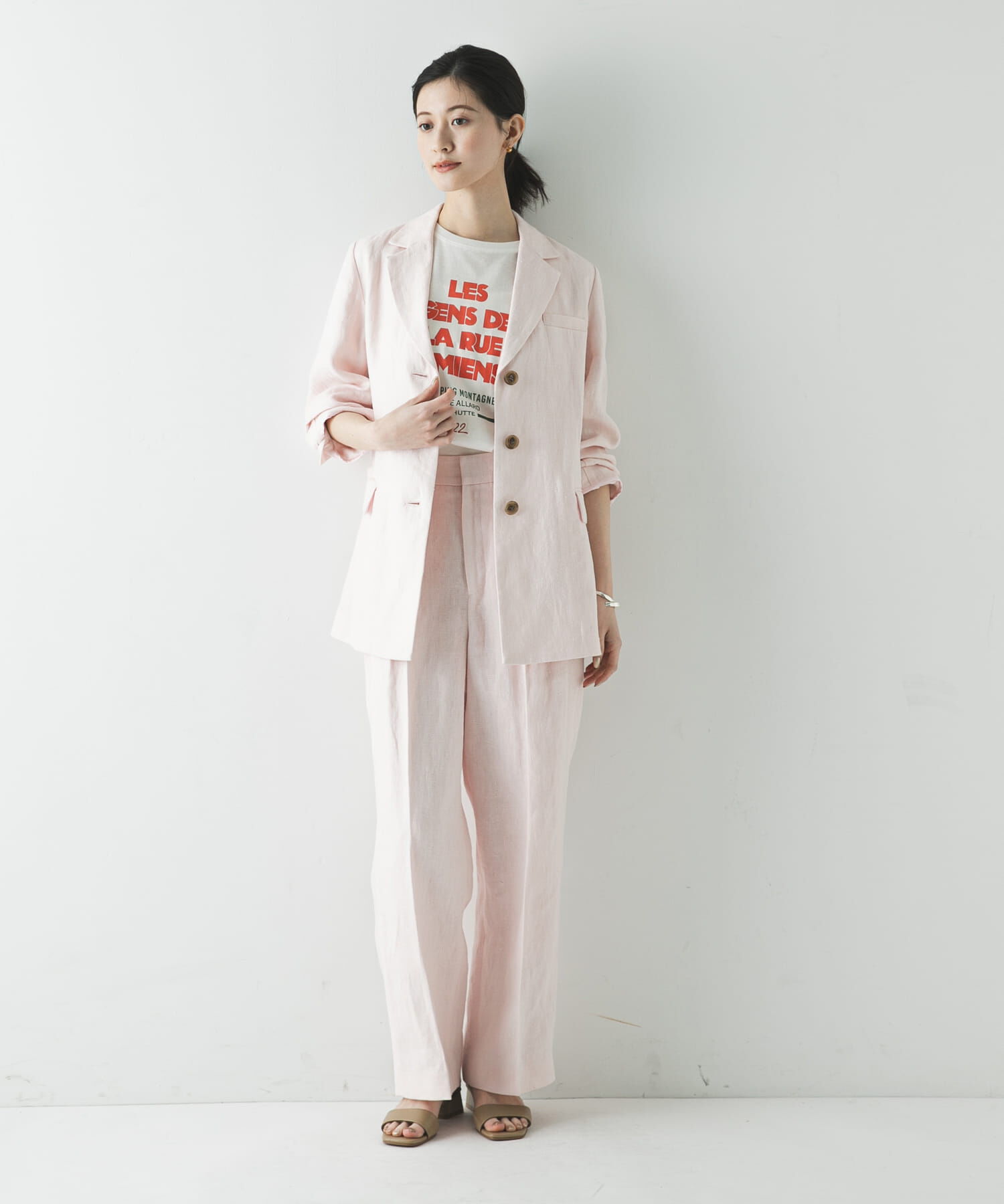 URBAN RESEARCH「オックスリネンストレートパンツ」|その他|