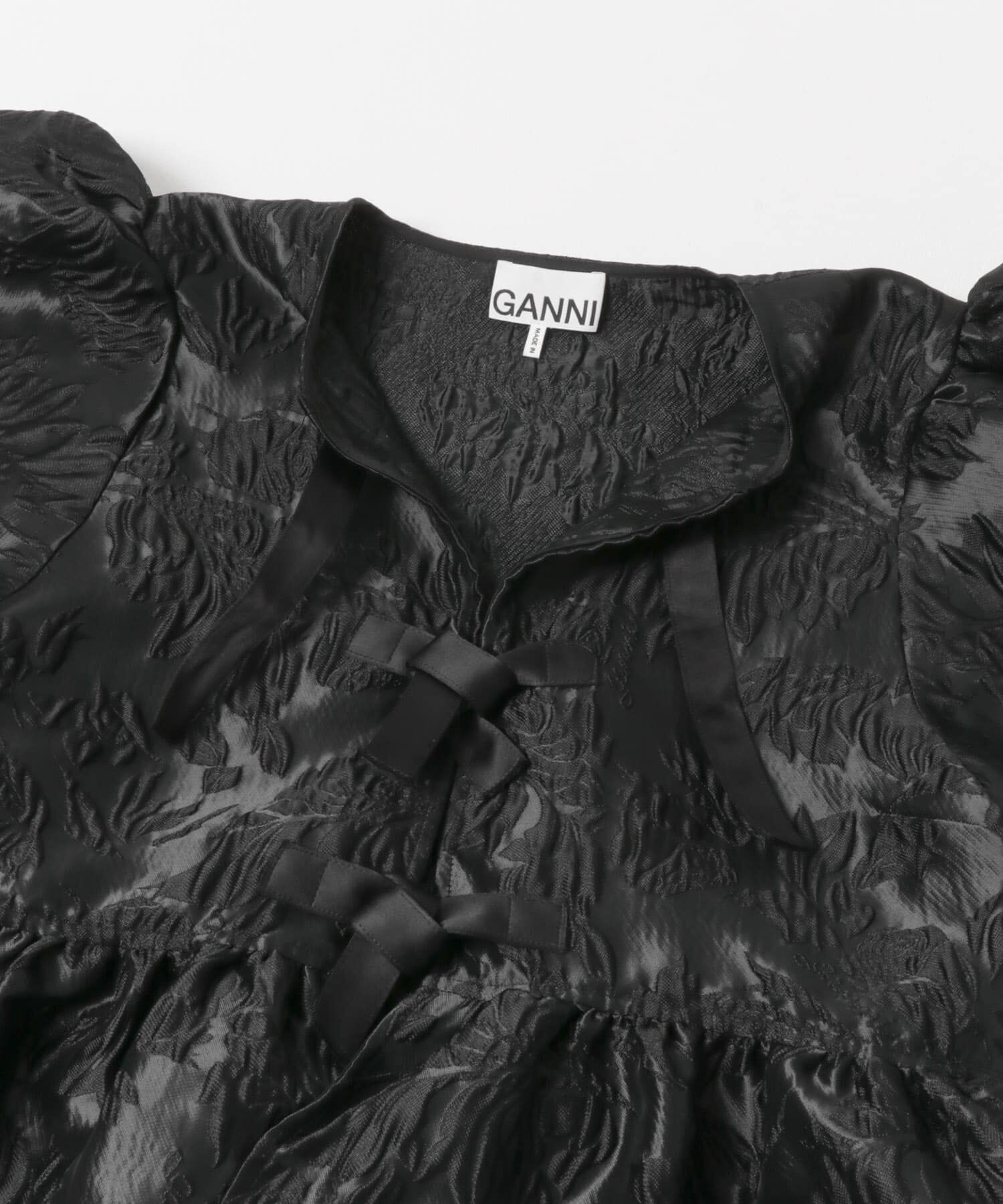 URBAN RESEARCH「GANNI　SATIN CLOQUE PEPLUM BLOUSE」|シャツ・ブラウス|