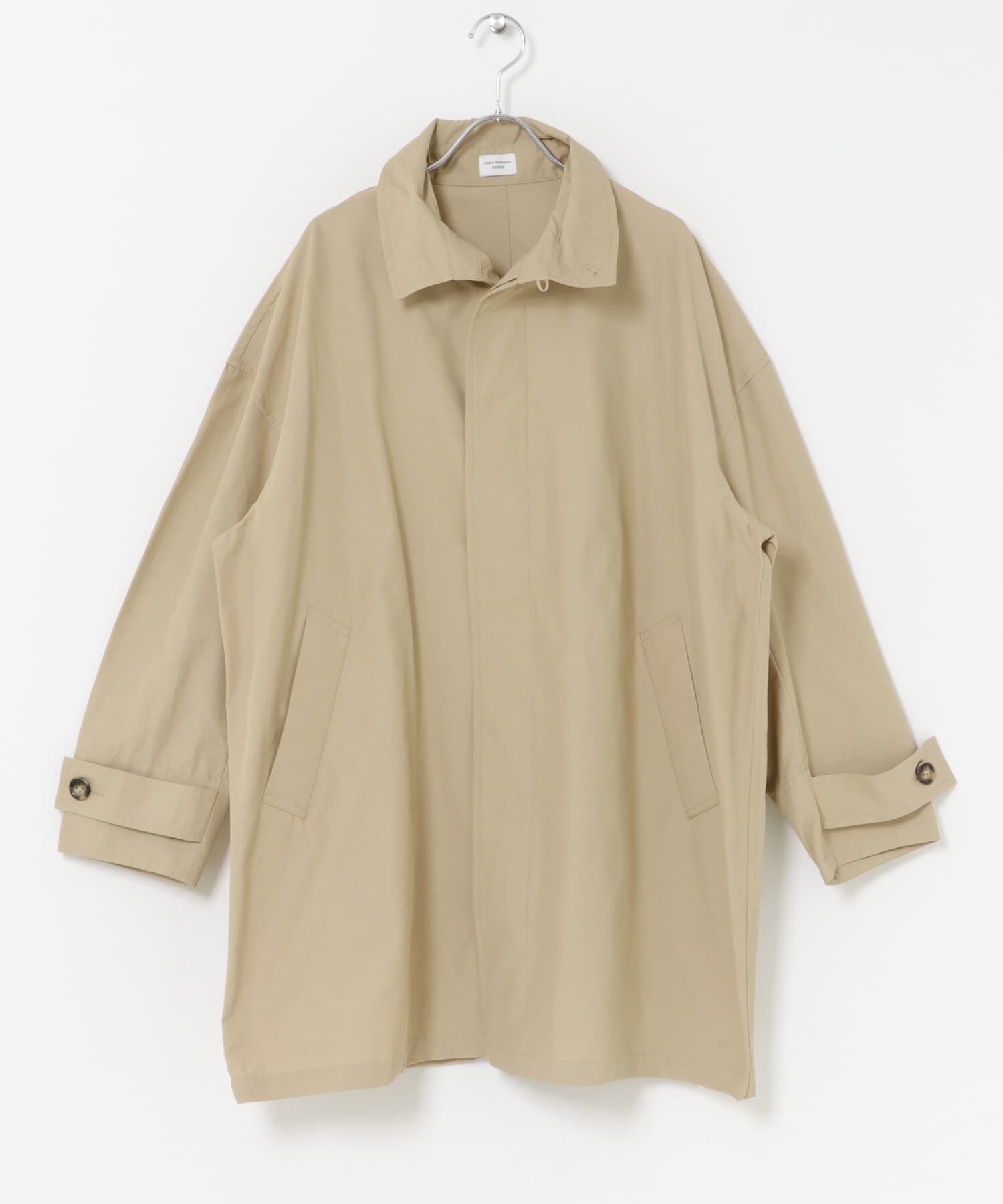URBAN RESEARCH DOORS「『撥水』スタンドミドルコート」|ステンカラーコート|