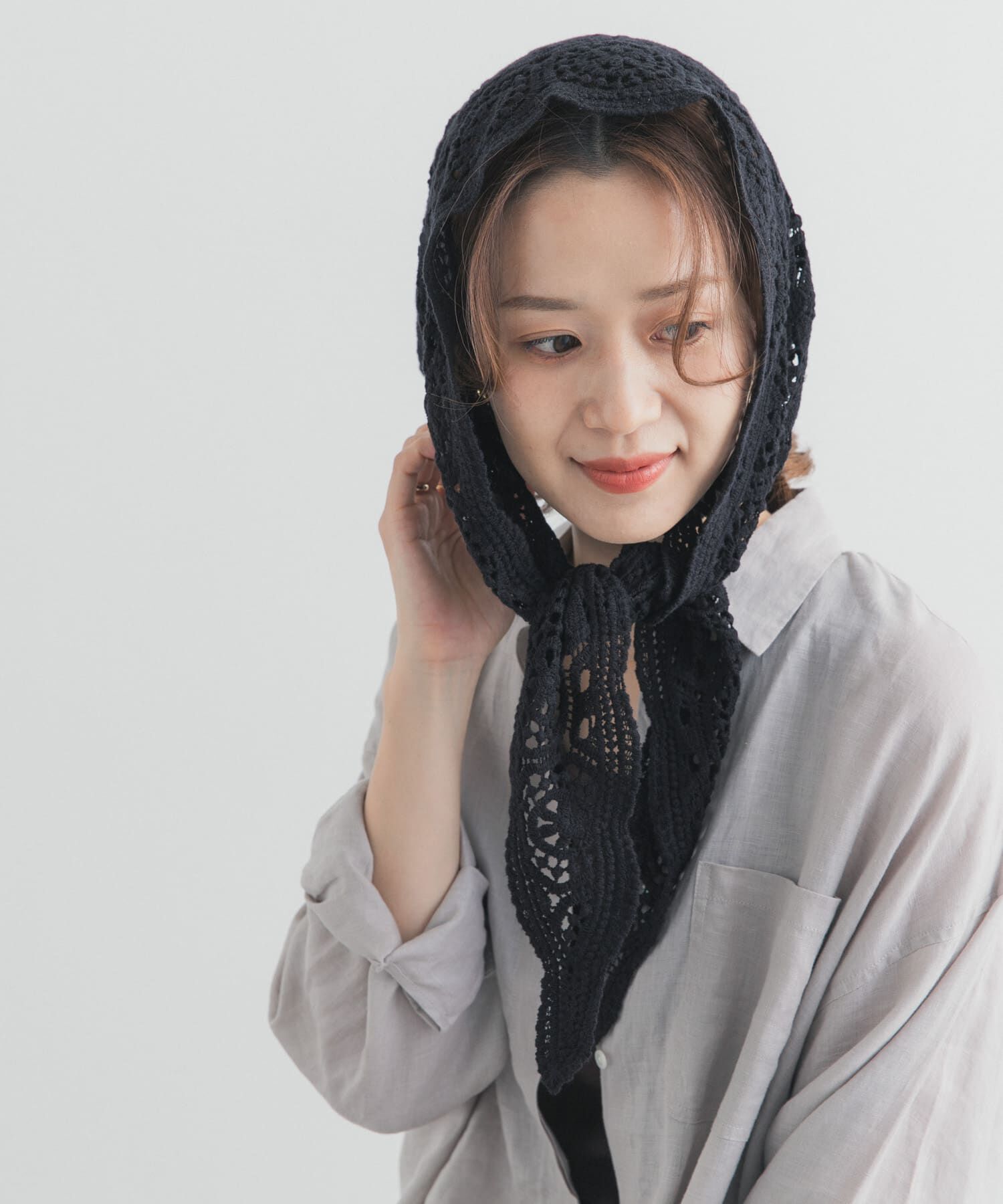 URBAN RESEARCH DOORS「レーススカーフ」|ストール|