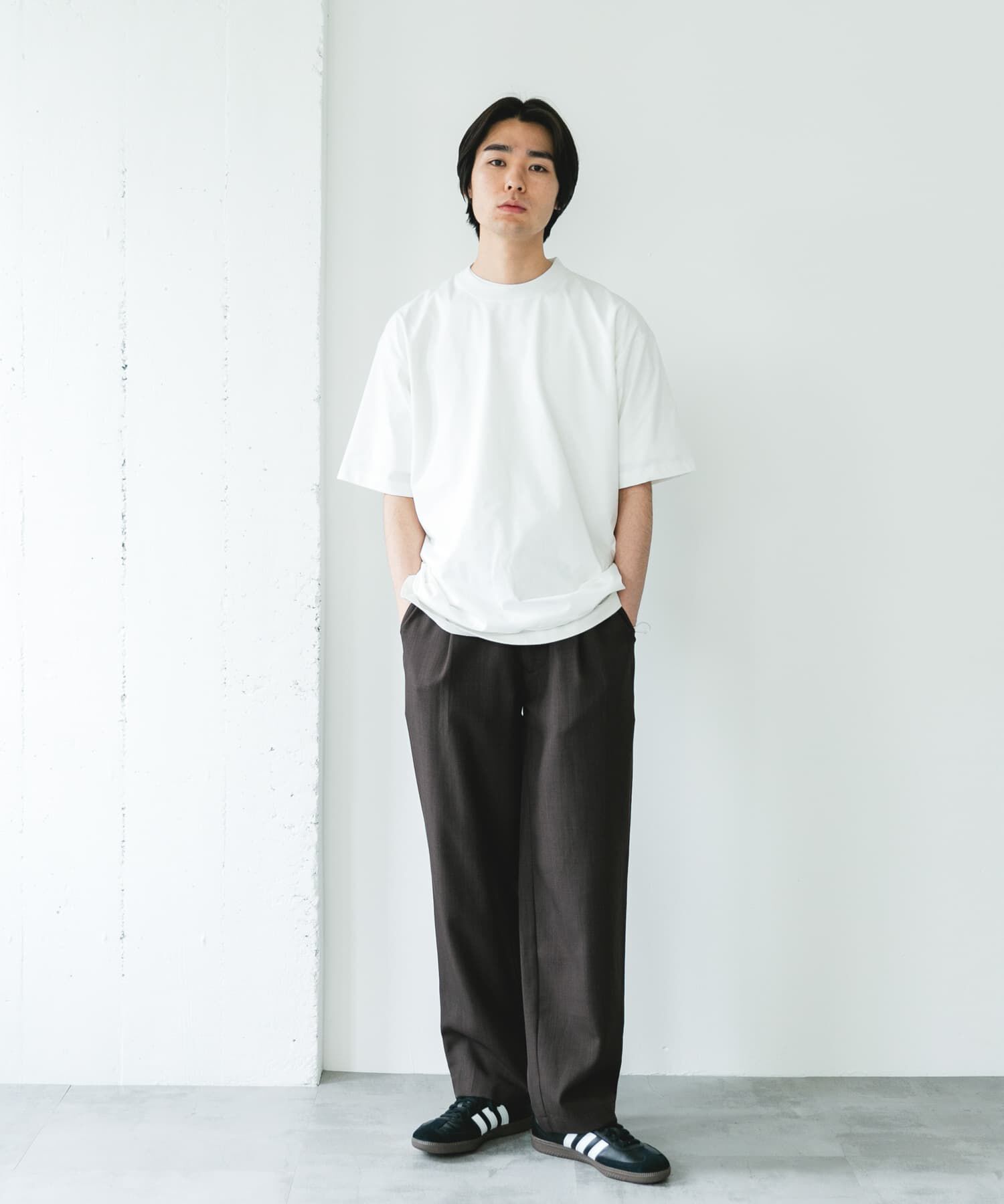 URBAN RESEARCH DOORS「クイックドライ ドロストショートスリーブTシャツ」|Tシャツ・カットソー|