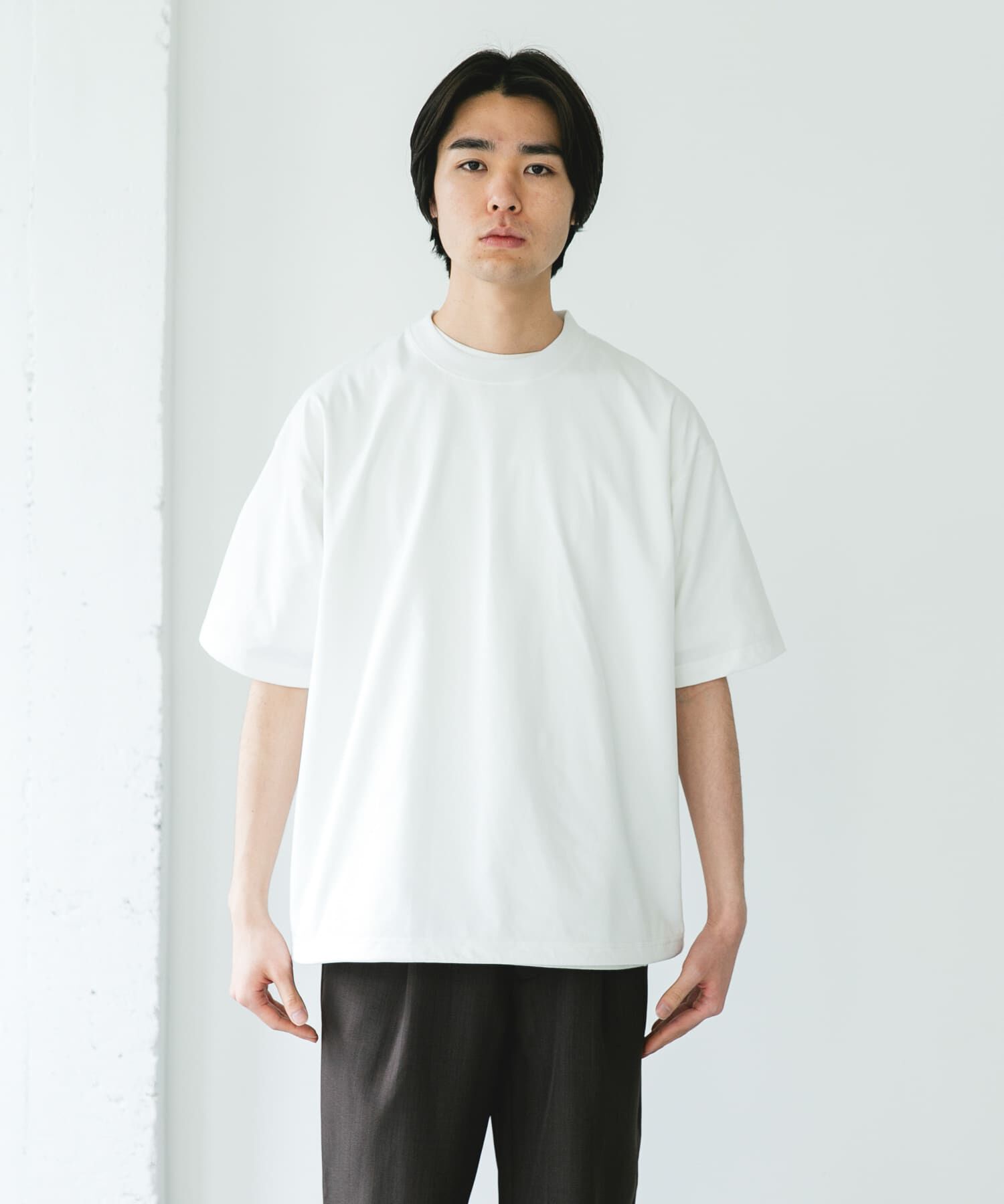 URBAN RESEARCH DOORS「クイックドライ ドロストショートスリーブTシャツ」|Tシャツ・カットソー|