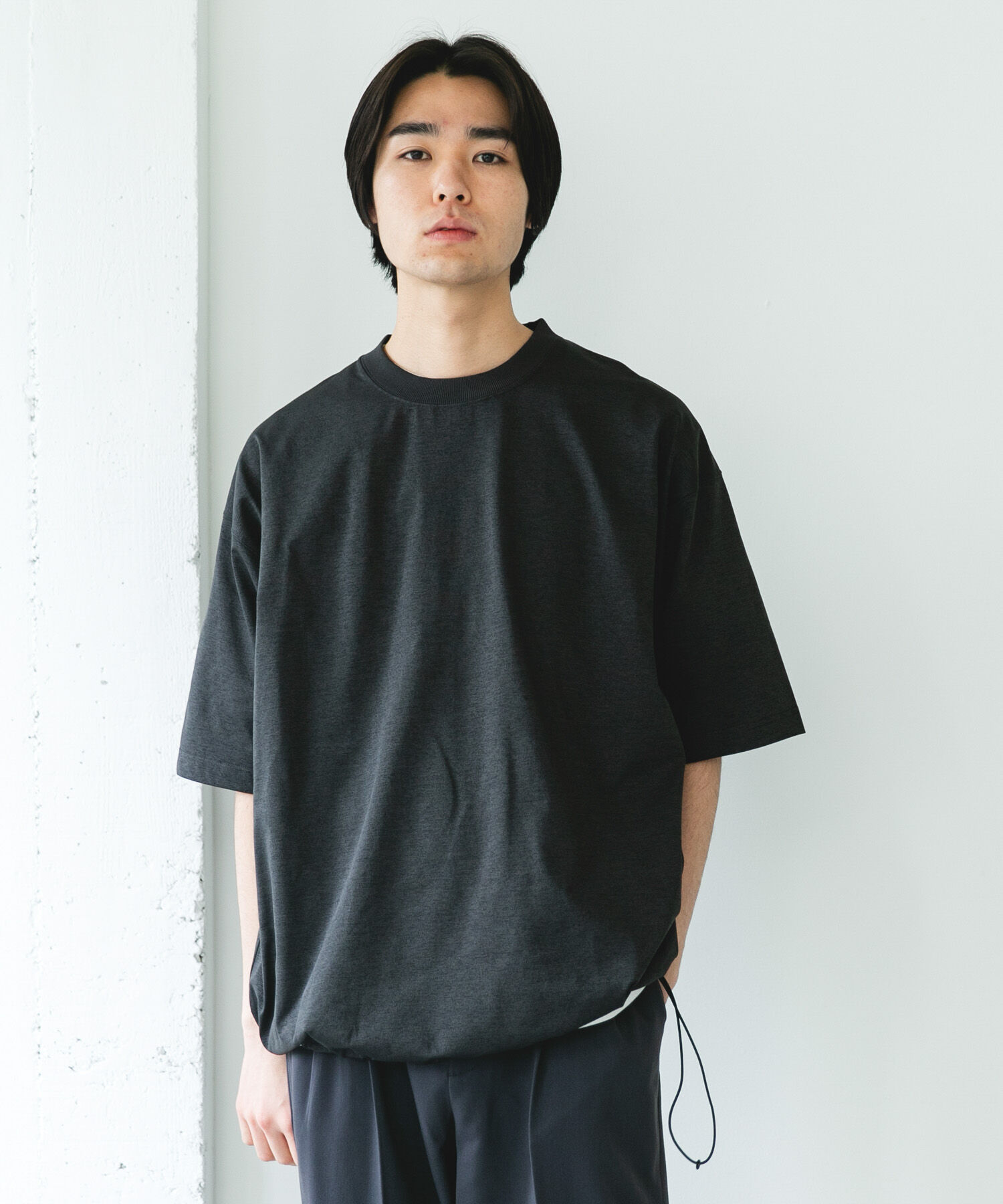 URBAN RESEARCH DOORS「クイックドライ ドロストショートスリーブTシャツ」|Tシャツ・カットソー|