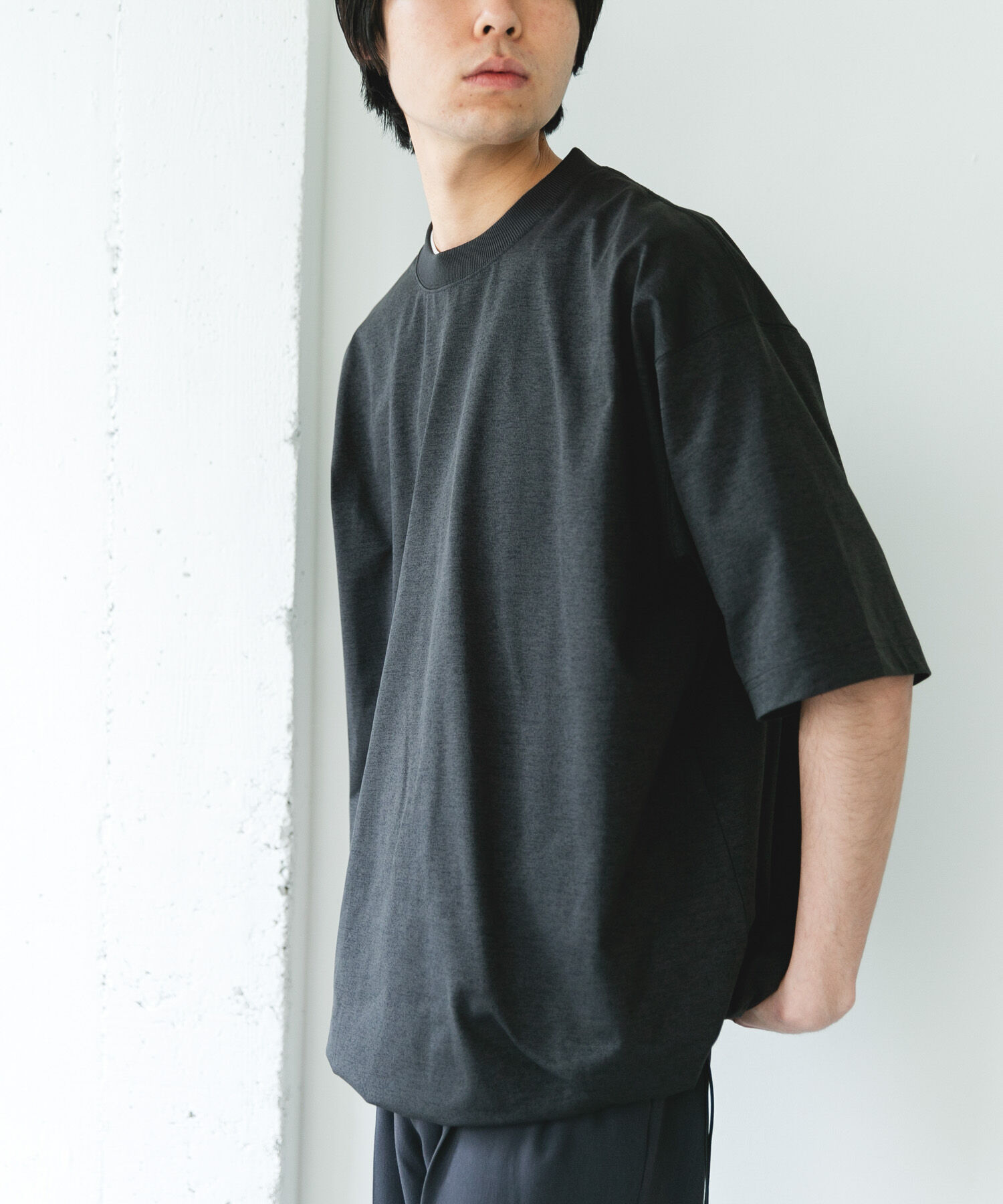 URBAN RESEARCH DOORS「クイックドライ ドロストショートスリーブTシャツ」|Tシャツ・カットソー|