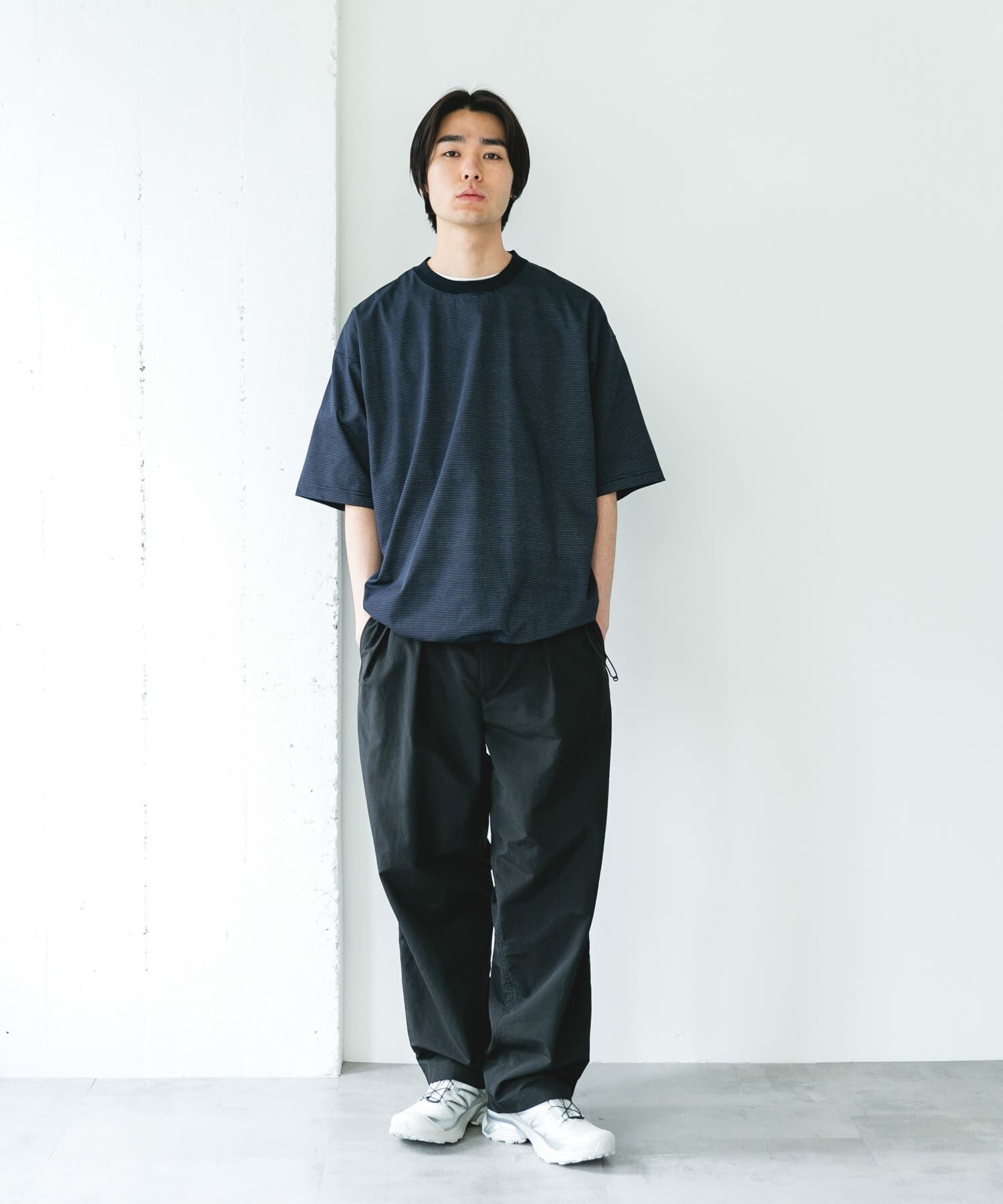 URBAN RESEARCH DOORS「クイックドライ ドロストショートスリーブTシャツ」|Tシャツ・カットソー|