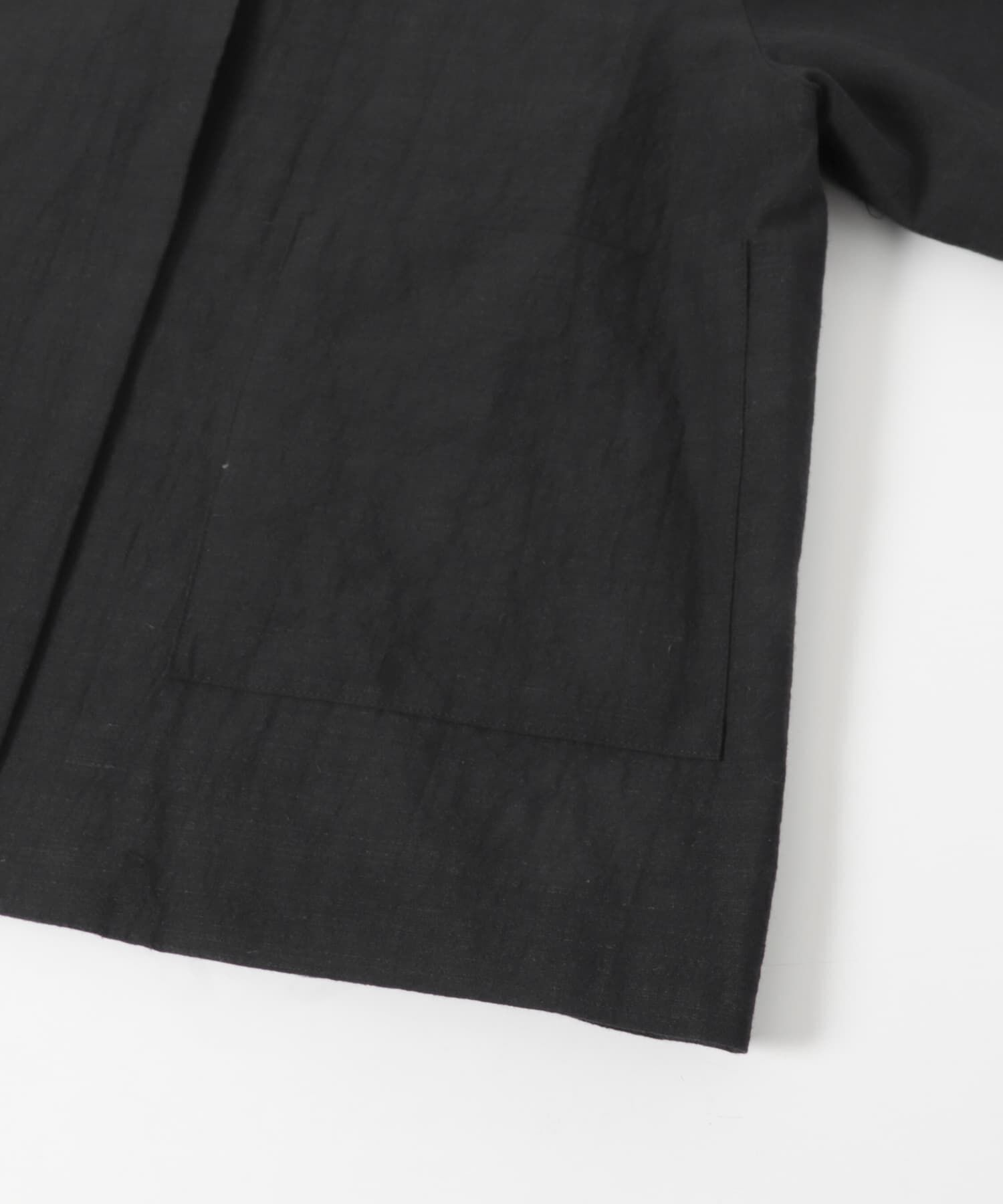 かぐれ「『セットアップ対応』 ノーカラーショートジャケット」|ノーカラージャケット|