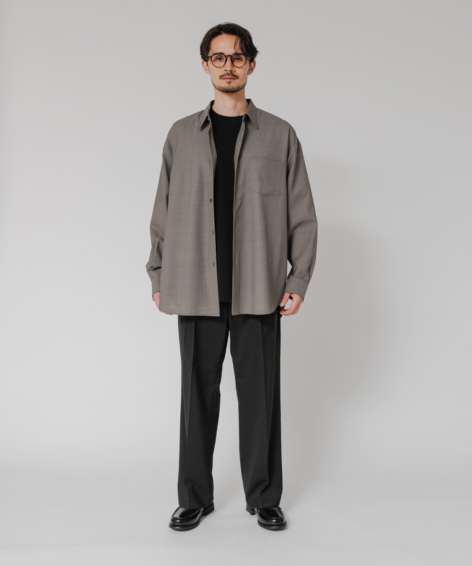 URBAN RESEARCH「WASHABLE WOOL OVER SHIRTS」|シャツ・ブラウス|