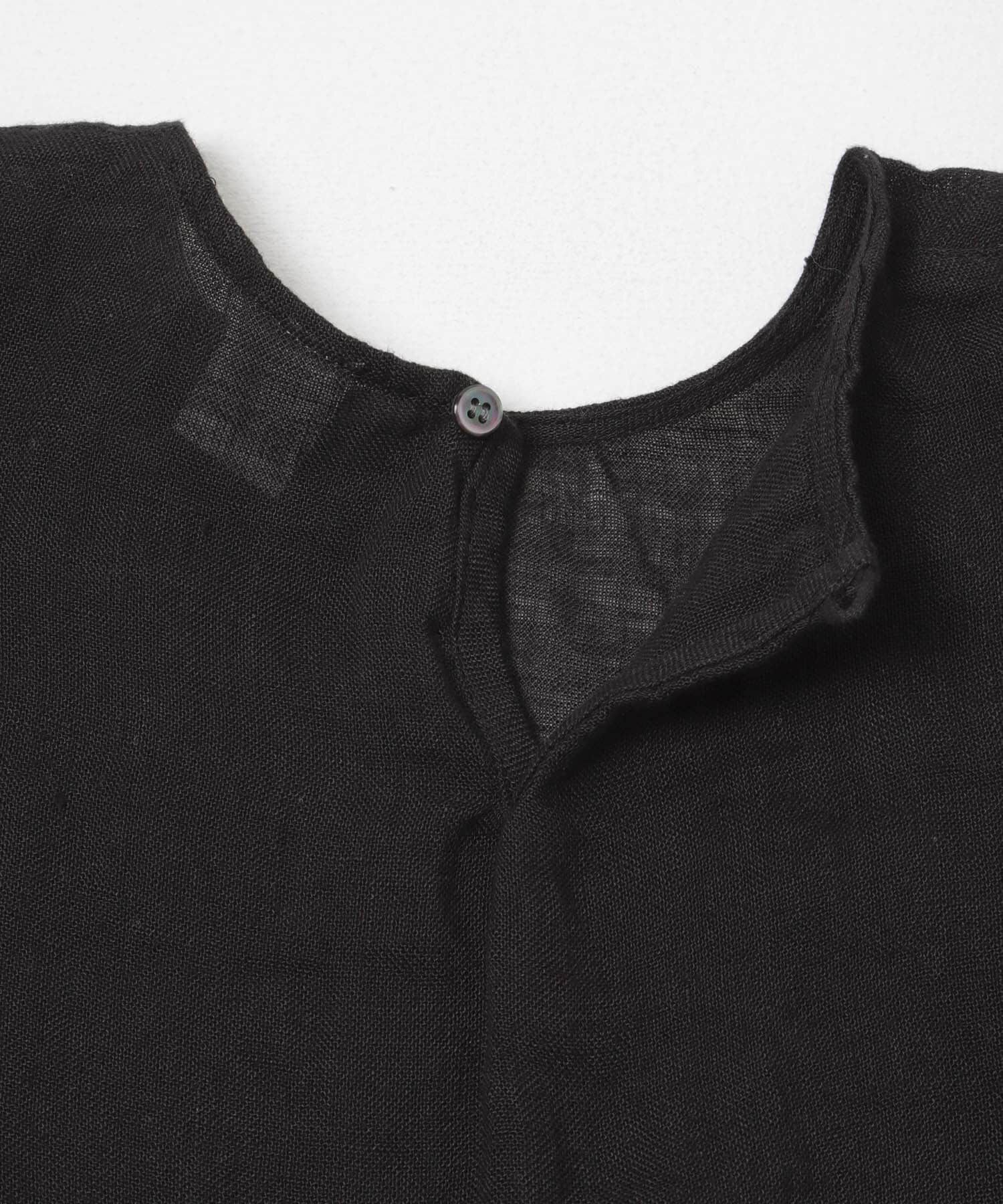 かぐれ「リネンボイルワイドプルオーバー」|シャツ・ブラウス|