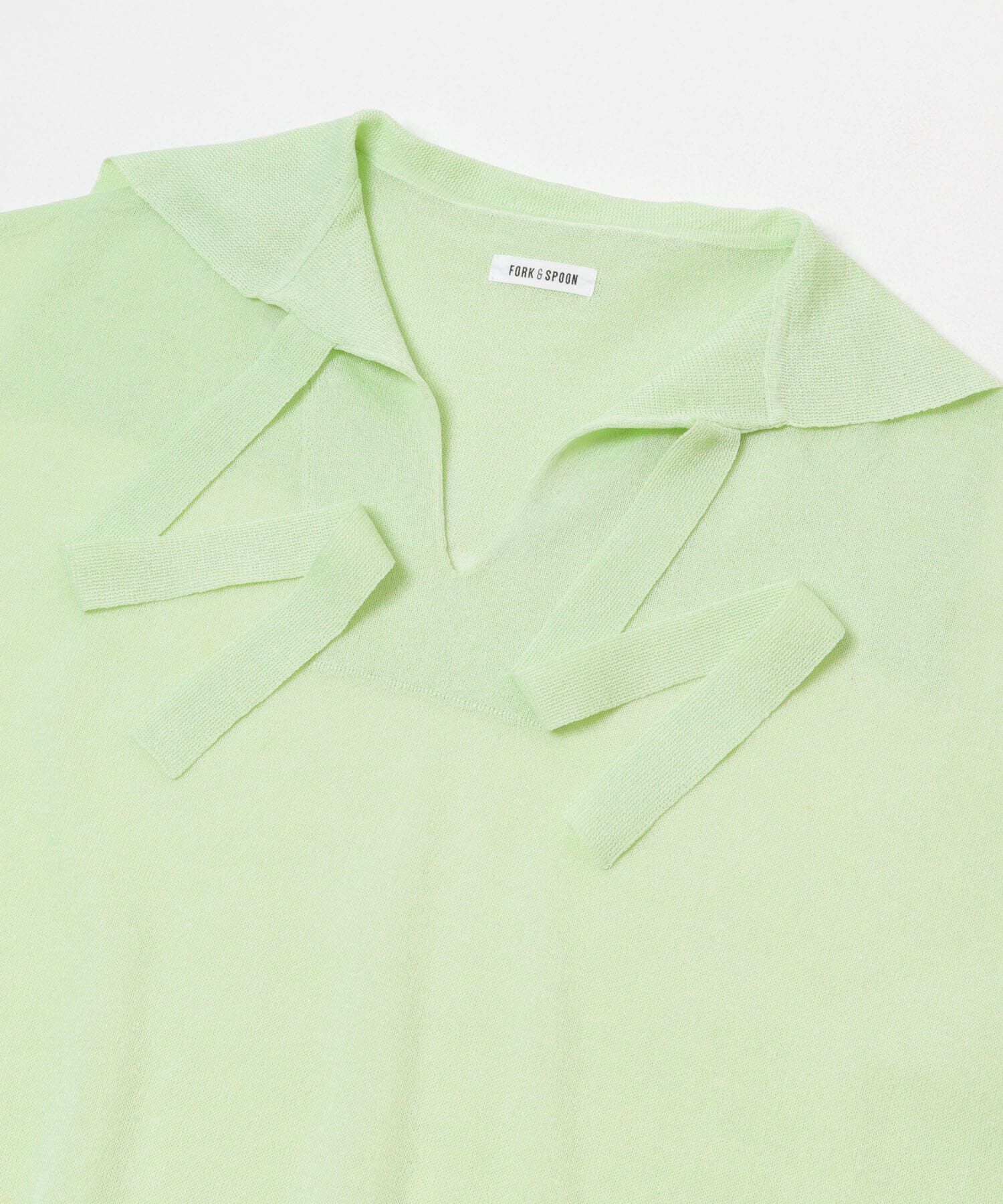 URBAN RESEARCH DOORS「FORK&SPOON　セーラーカラーシアーニットプルオーバー」|その他|