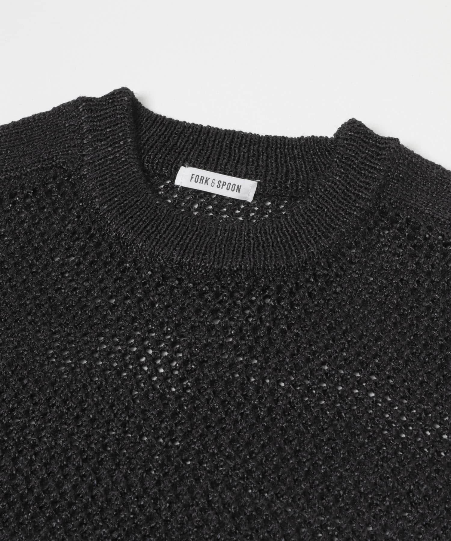 URBAN RESEARCH DOORS「FORK&SPOON　ペーパーメッシュニットベスト」|ベスト・ジレ|