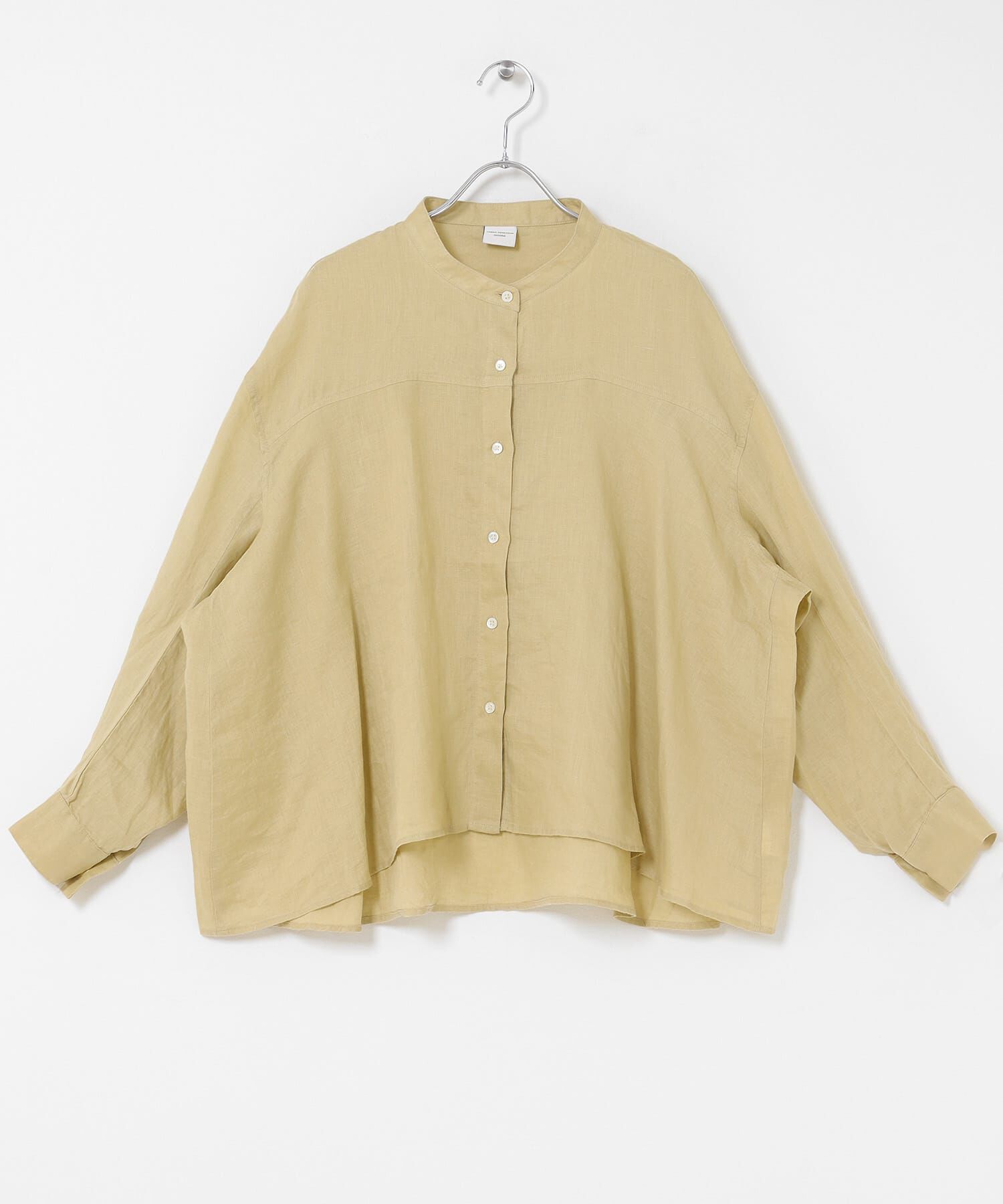 URBAN RESEARCH DOORS「リネンカーブスリーブブラウス」|シャツ・ブラウス|