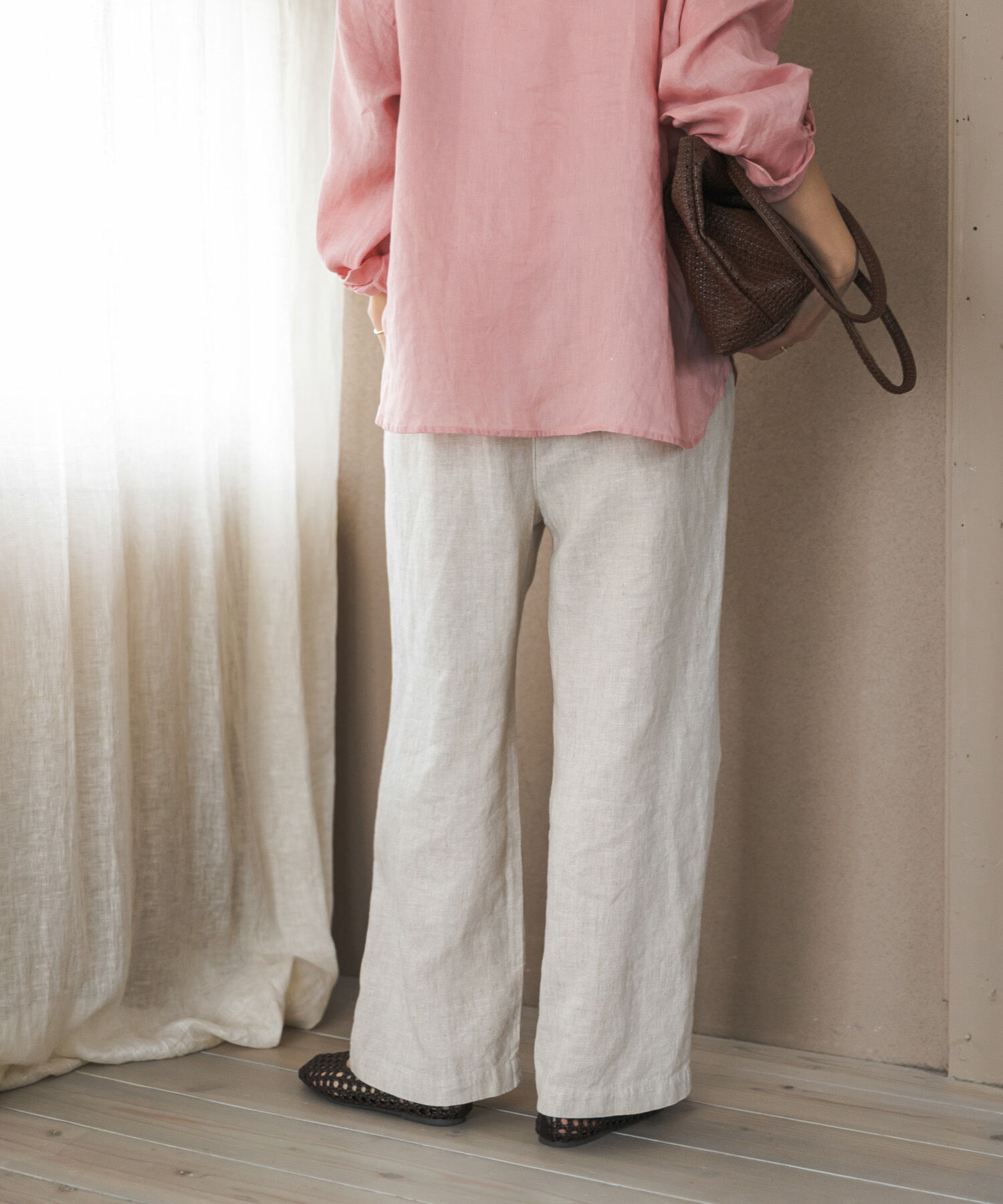 URBAN RESEARCH DOORS「リネンイージーパンツ」|その他|