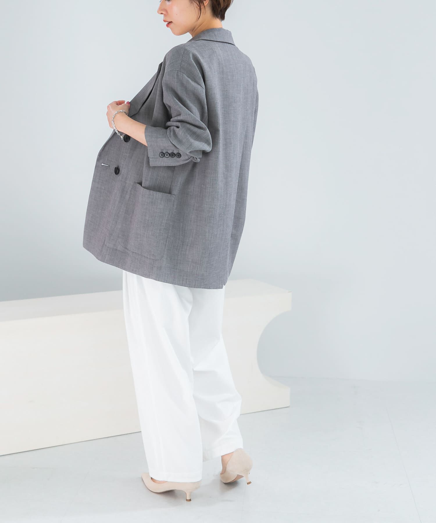 URBAN RESEARCH ROSSO「ELENDEEK　BACK CROSS TAILORED JACKET」|その他|