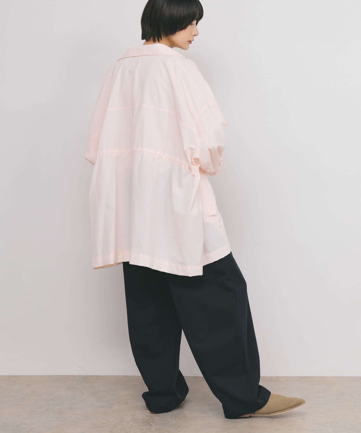  「スタンドカラーBIGナイロンジャケット」|その他|