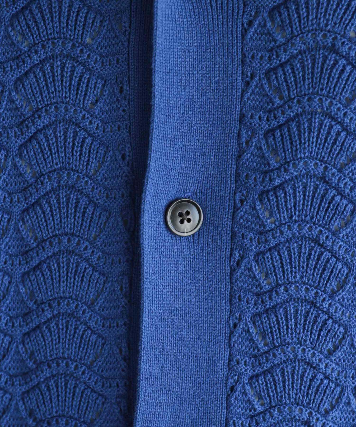 SENSE OF PLACE by URBAN RESEARCH「『ユニセックス』『洗濯可』レースアミカーディガン(5分袖)」|カーディガン|