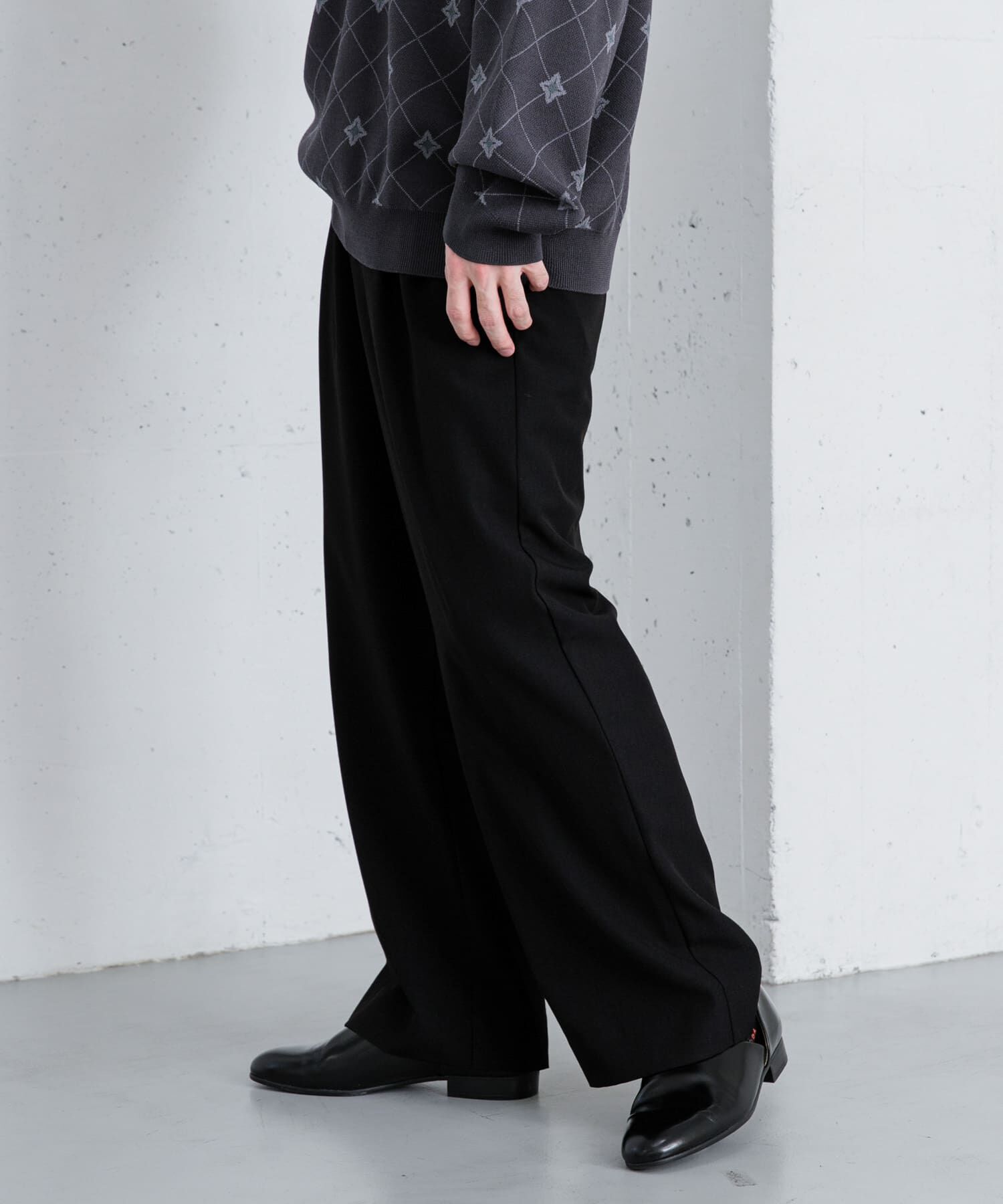 SENSE OF PLACE by URBAN RESEARCH「『イージーケア』ダブルタックワイドパンツ」|その他|