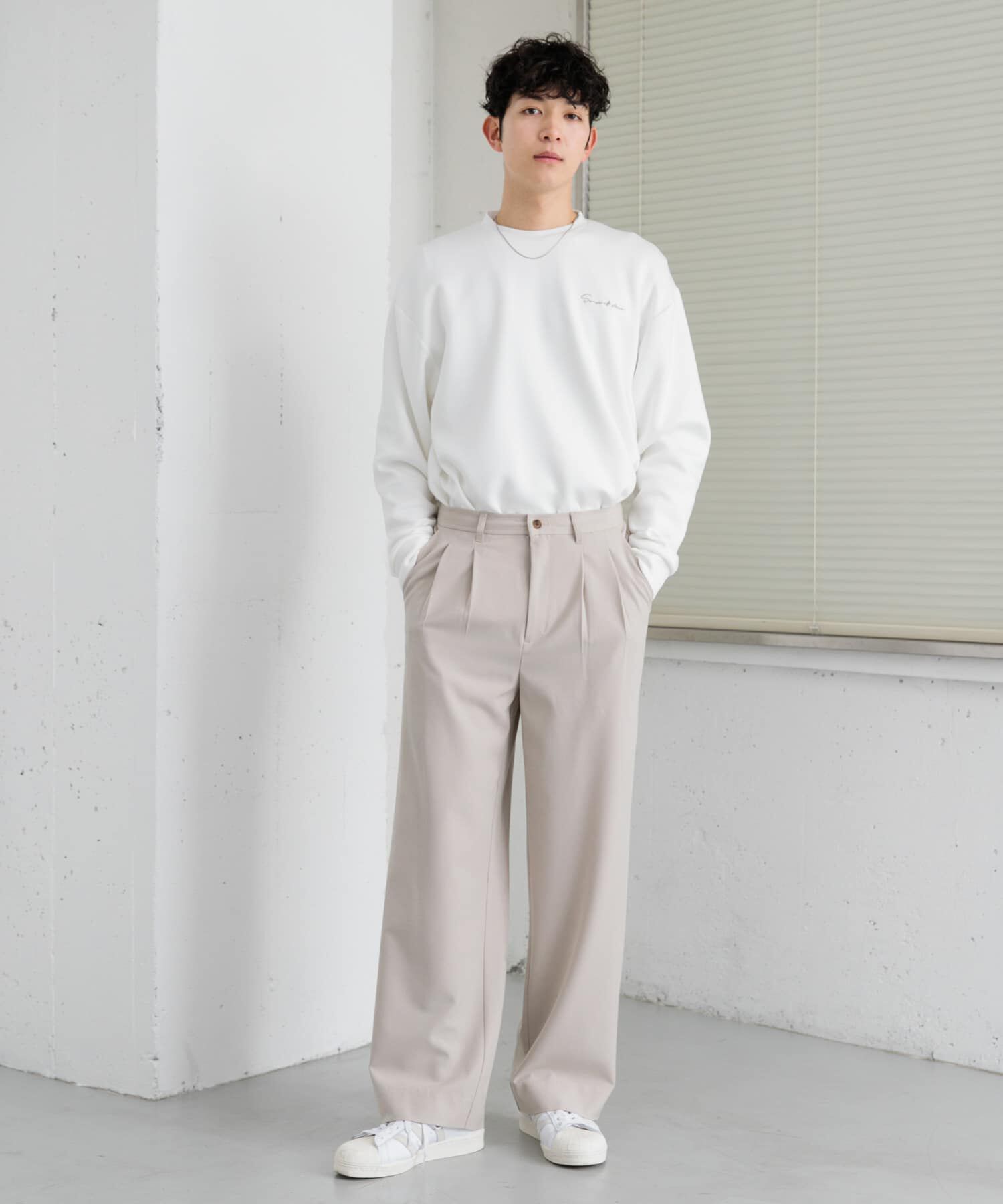 SENSE OF PLACE by URBAN RESEARCH「『イージーケア』ダブルタックワイドパンツ」|その他|