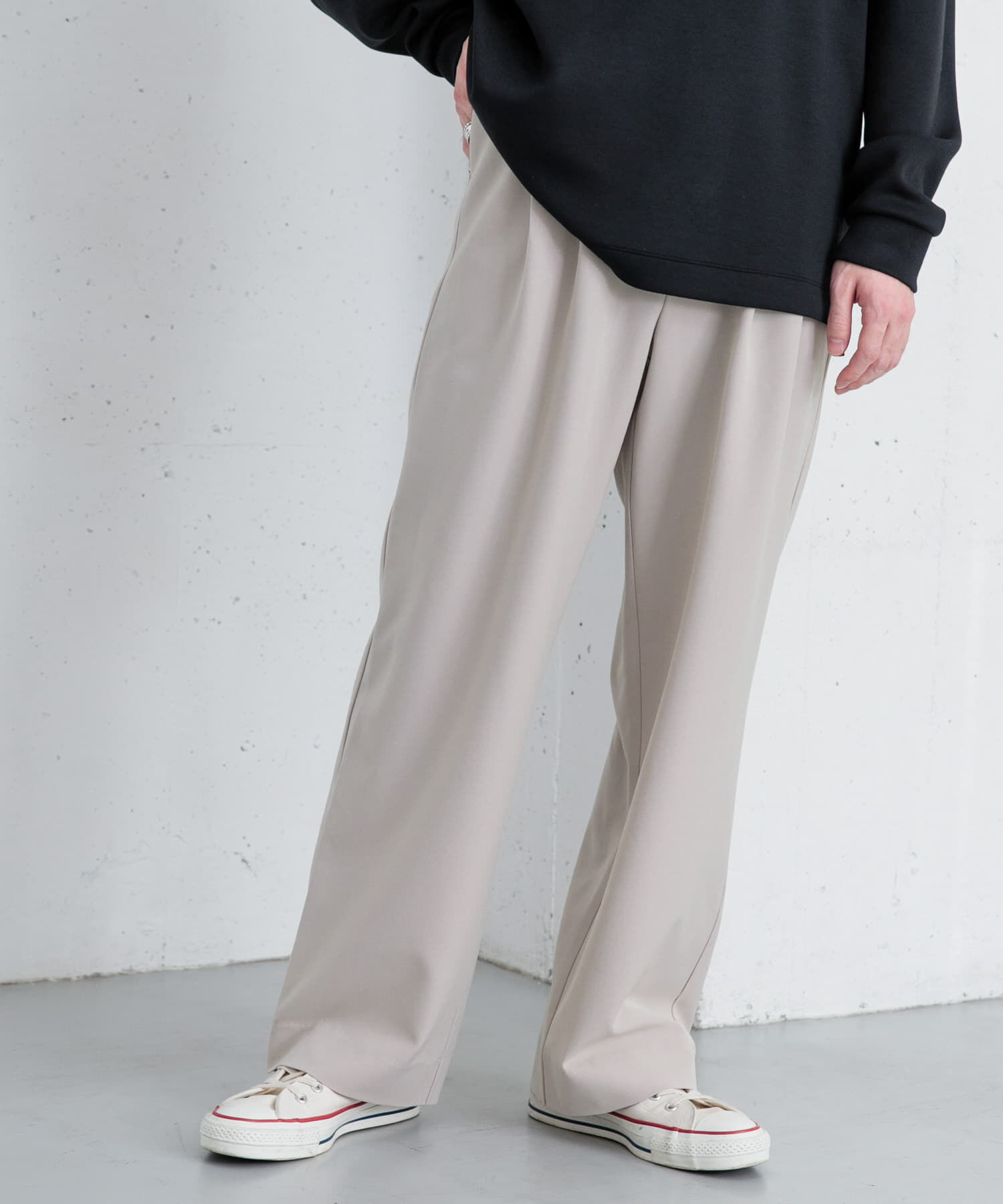 SENSE OF PLACE by URBAN RESEARCH「『イージーケア』ダブルタックワイドパンツ」|その他|