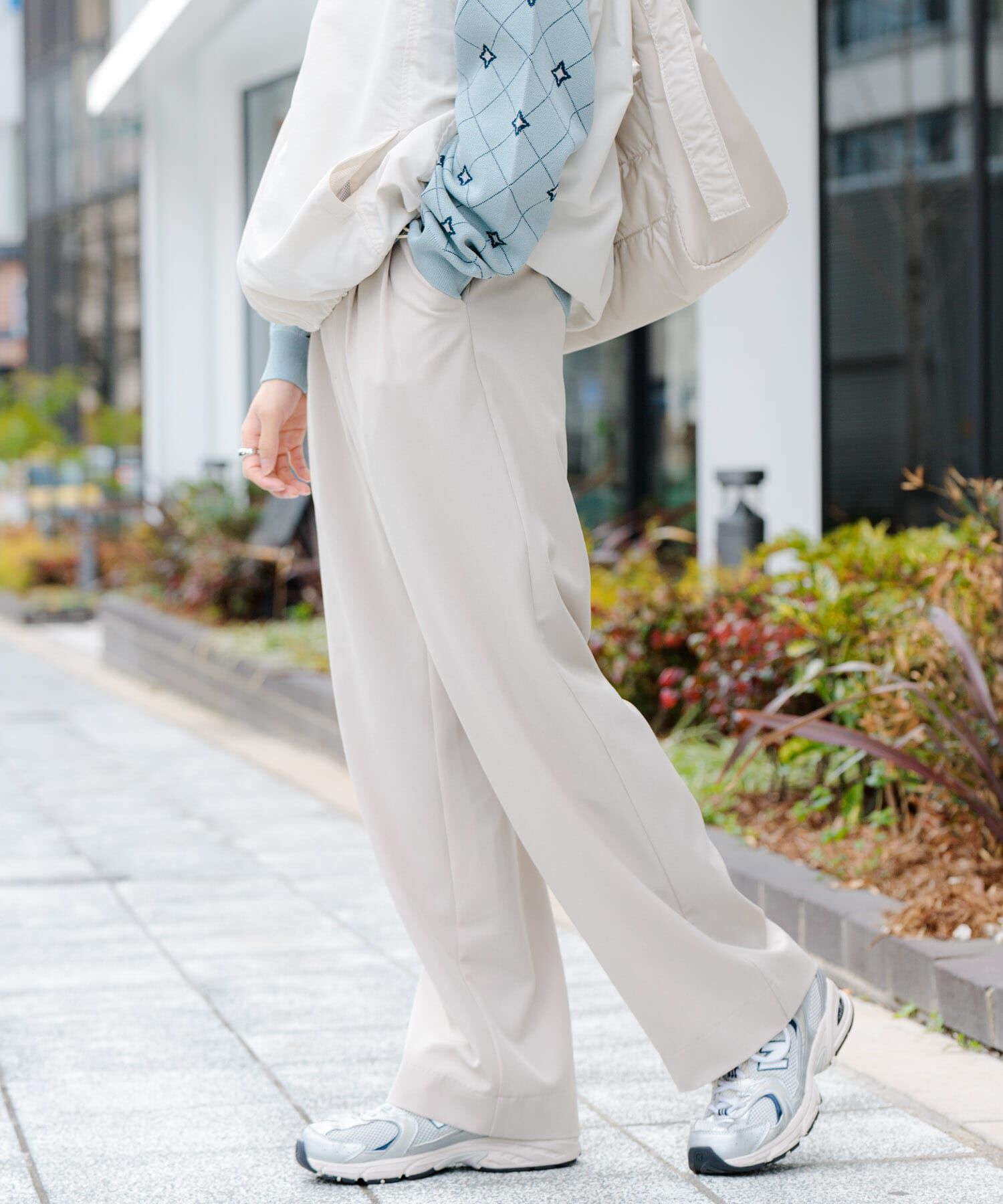 SENSE OF PLACE by URBAN RESEARCH「『イージーケア』ダブルタックワイドパンツ」|その他|