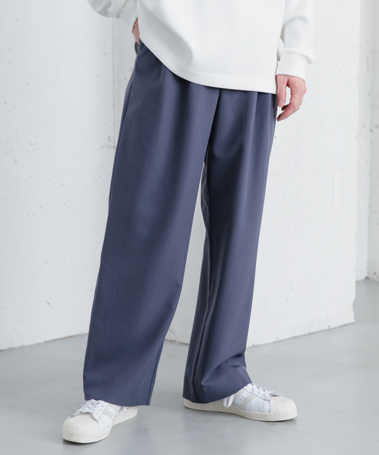 SENSE OF PLACE by URBAN RESEARCH「『イージーケア』ダブルタックワイドパンツ」|その他|