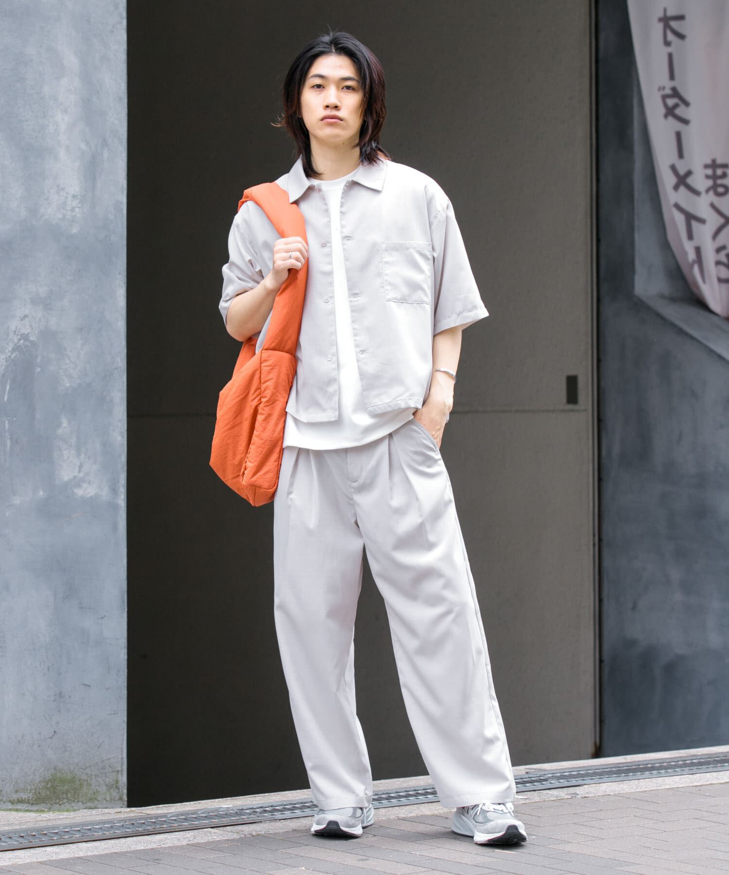 SENSE OF PLACE by URBAN RESEARCH「『イージーケア/セットアップ対応』リネンライクタックワイドパンツ」|その他|