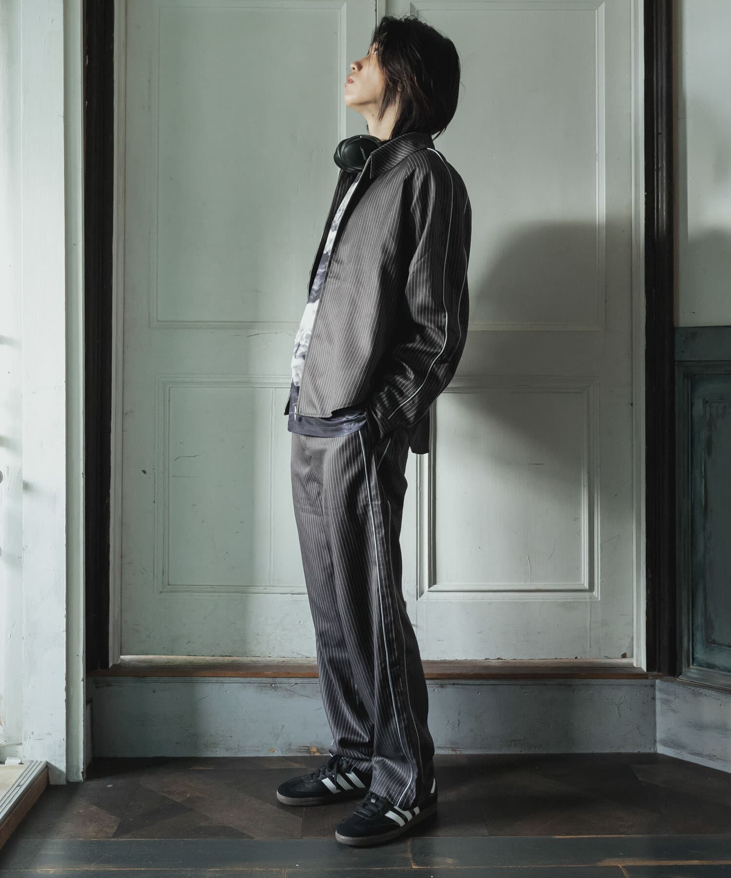 SENSE OF PLACE by URBAN RESEARCH「サイドラインピンストライプスラックス」|その他|