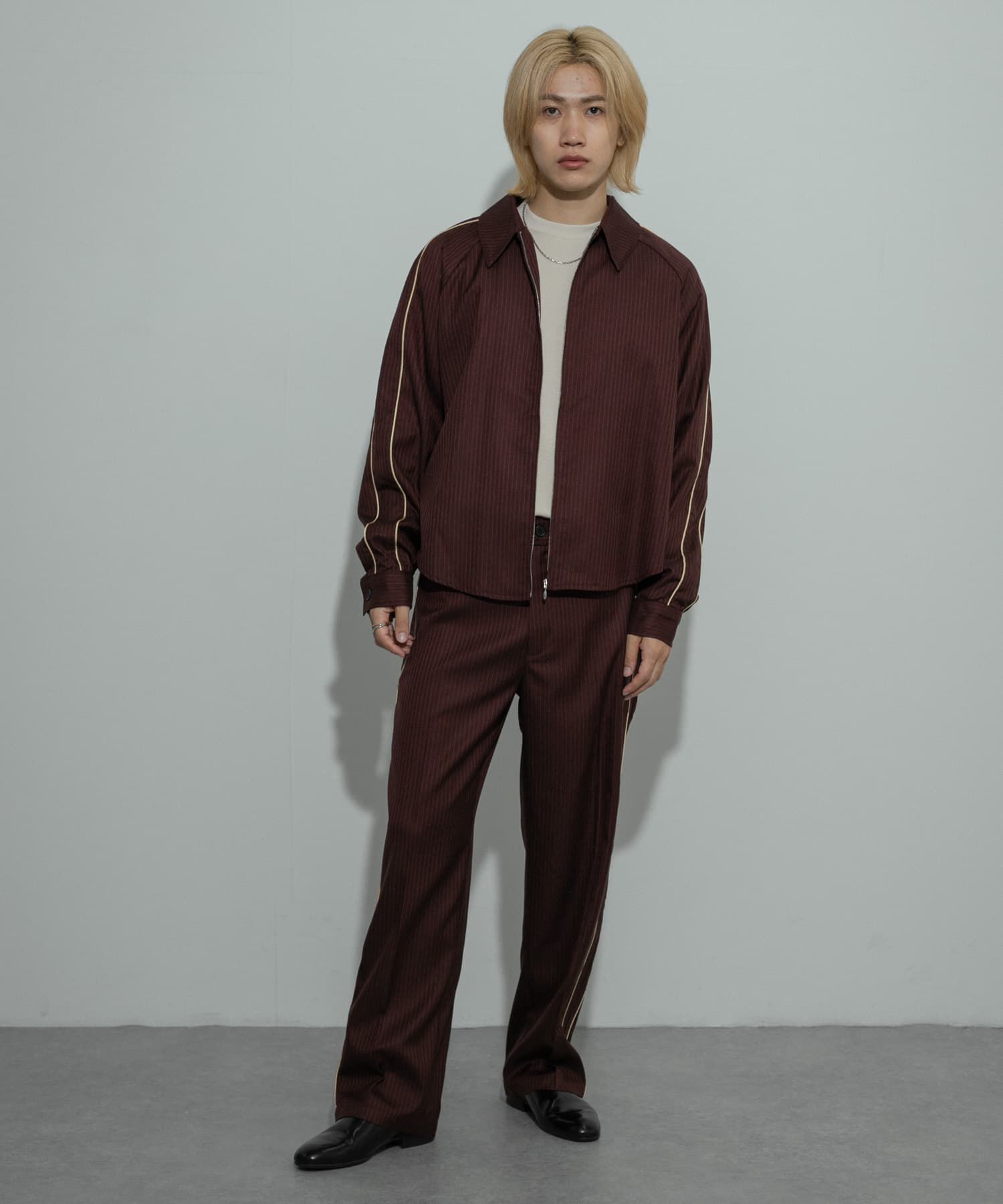 SENSE OF PLACE by URBAN RESEARCH「サイドラインピンストライプスラックス」|その他|