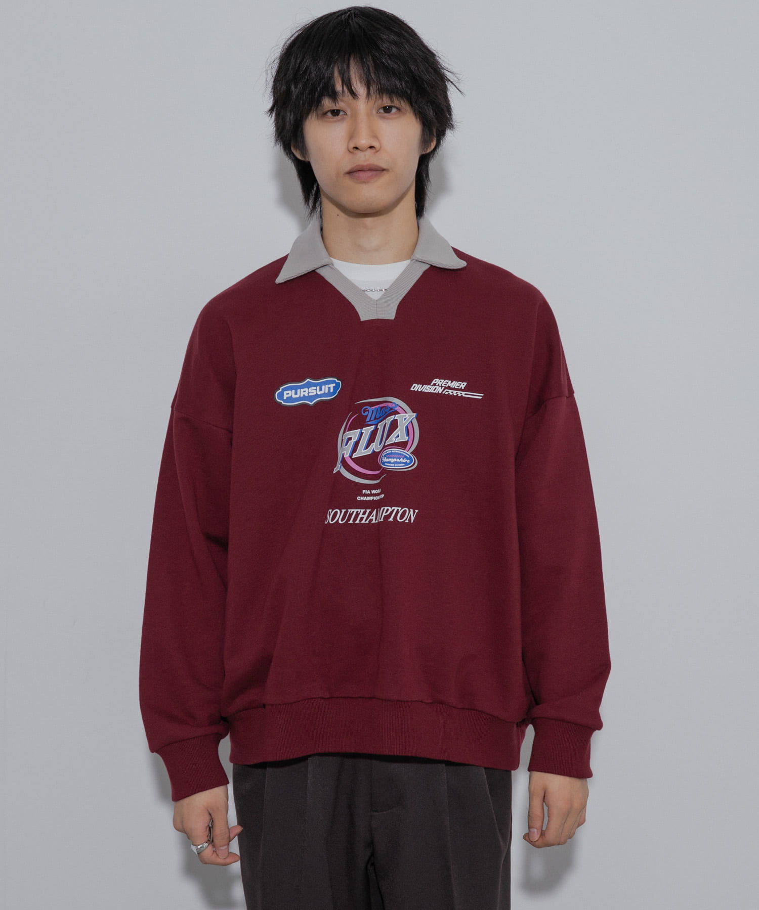 SENSE OF PLACE by URBAN RESEARCH「Game Graphic Long-Sleeve Sweat」|スウェット・ジャージ|