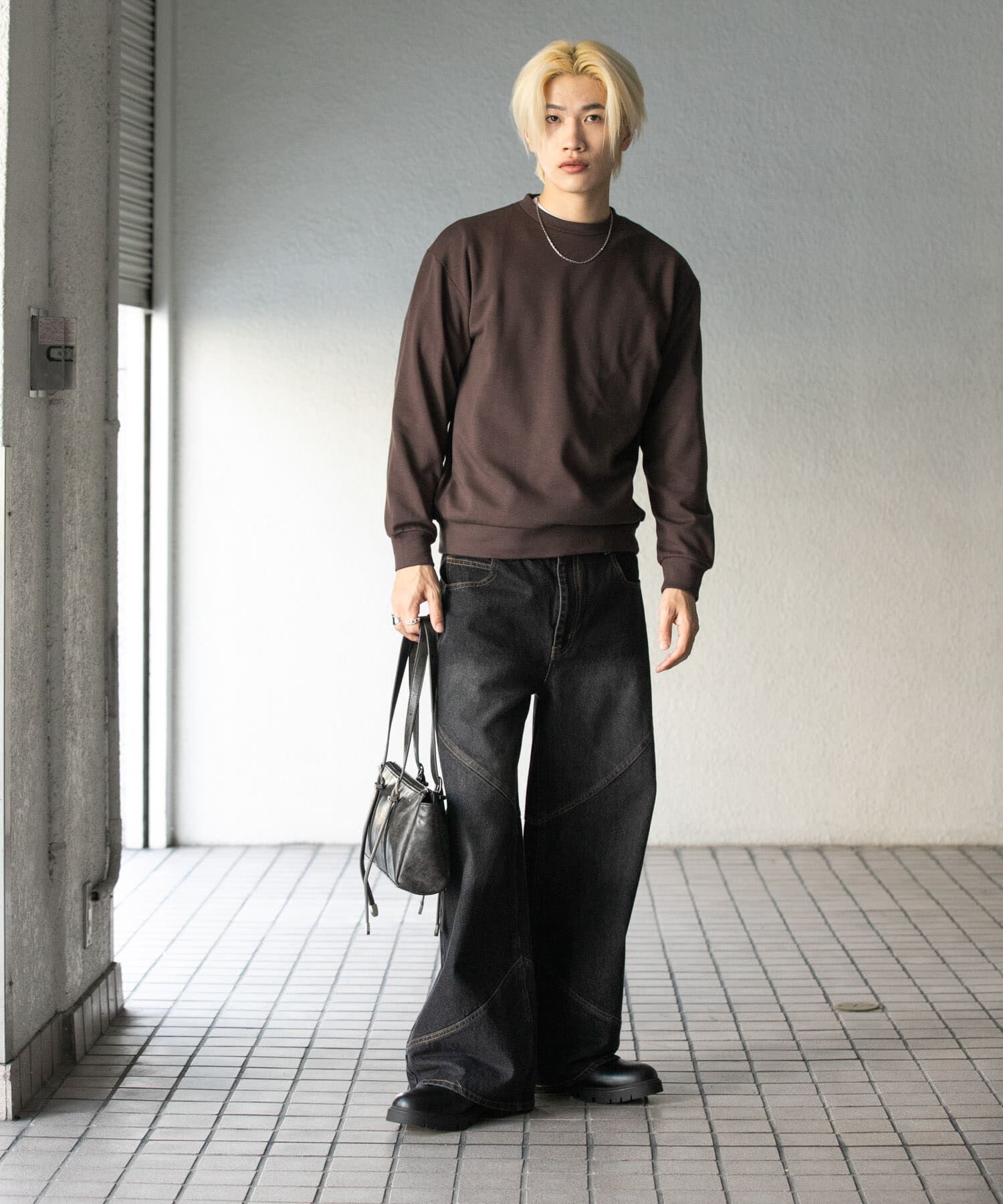 SENSE OF PLACE by URBAN RESEARCH「ダンボールポンチクルーネックスウェット」|スウェット・ジャージ|