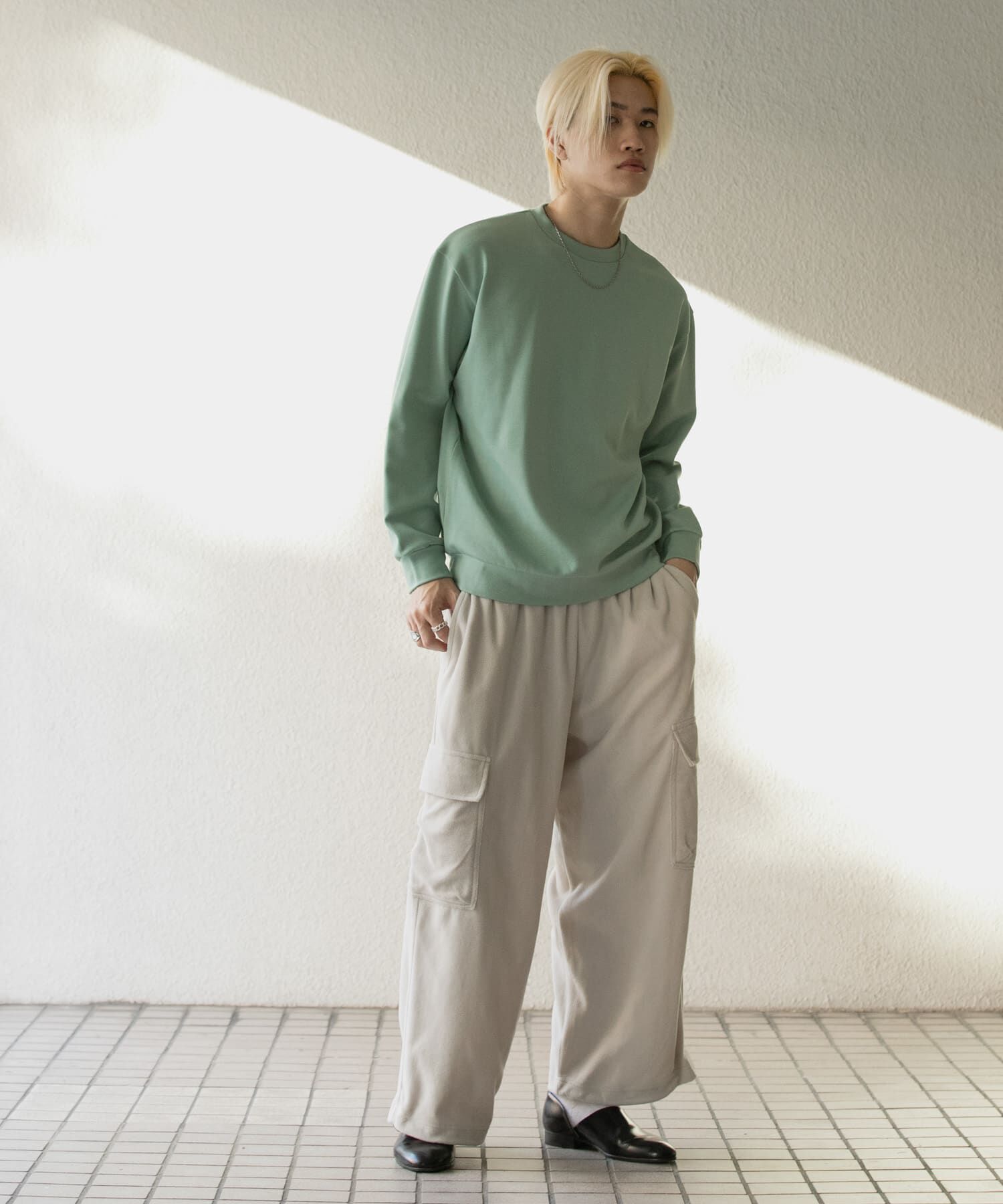 SENSE OF PLACE by URBAN RESEARCH「ダンボールポンチクルーネックスウェット」|スウェット・ジャージ|