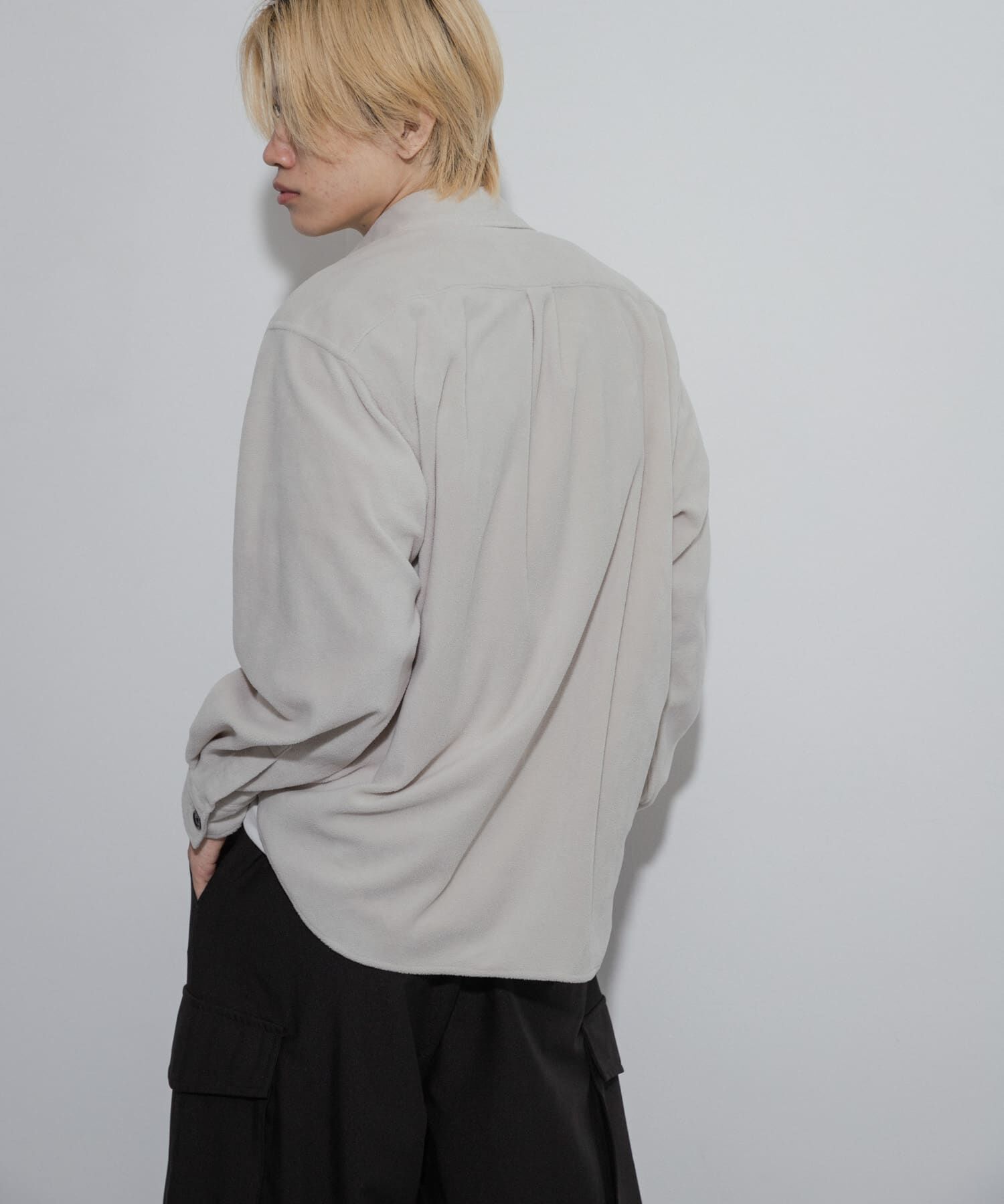 SENSE OF PLACE by URBAN RESEARCH「フリースフラップルーズシャツ」|シャツ・ブラウス|