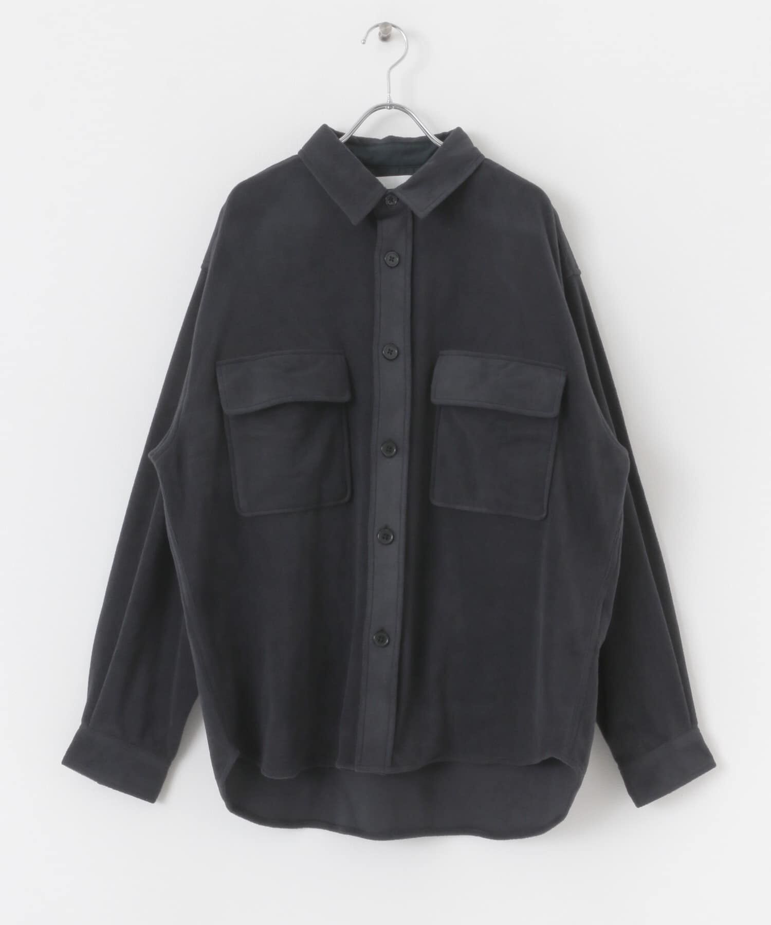 SENSE OF PLACE by URBAN RESEARCH「フリースフラップルーズシャツ」|シャツ・ブラウス|