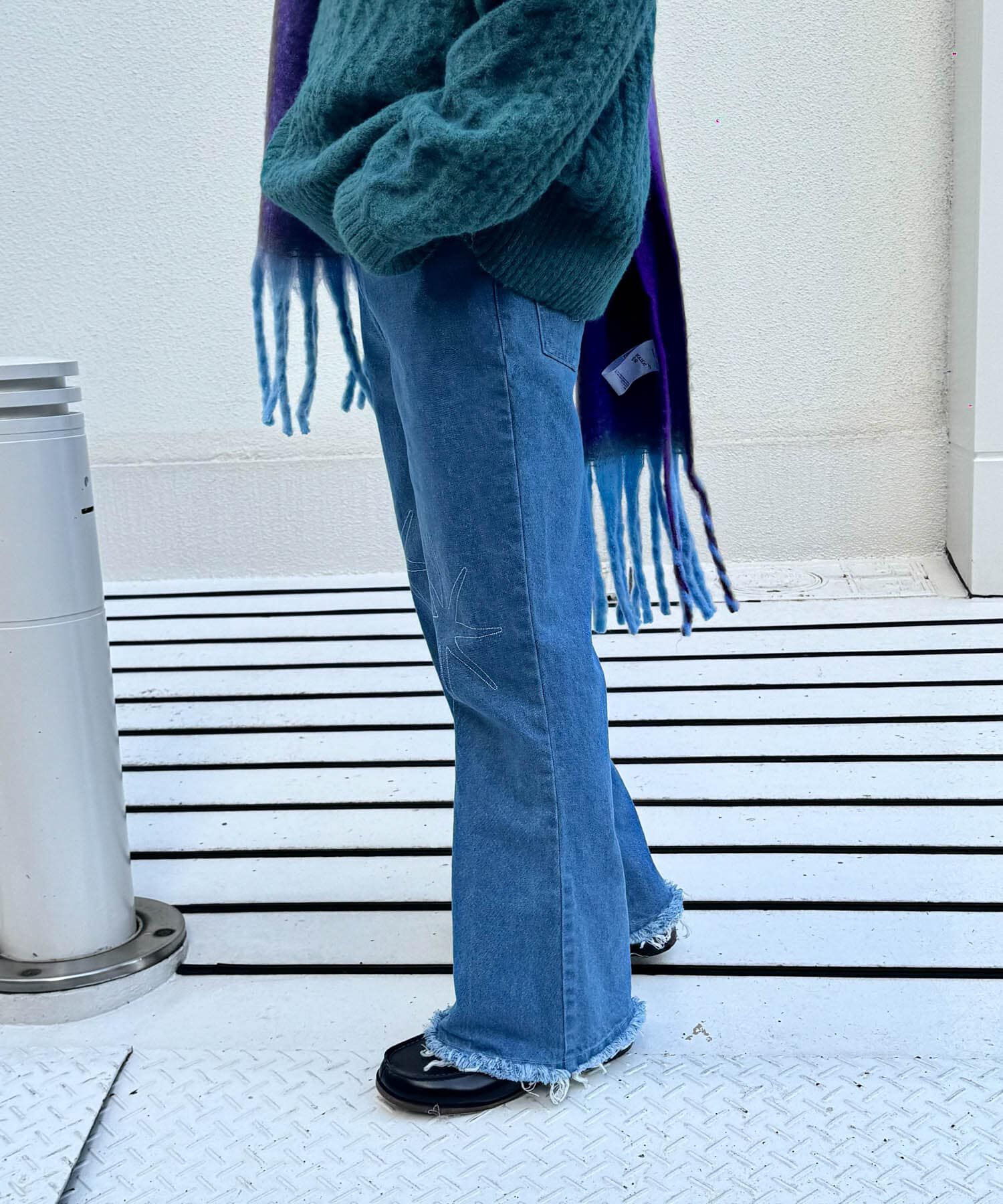 SENSE OF PLACE by URBAN RESEARCH「『別注』SHUHEI KOKI&times;SENSE OF PLACE　フレアデニム」|デニム|