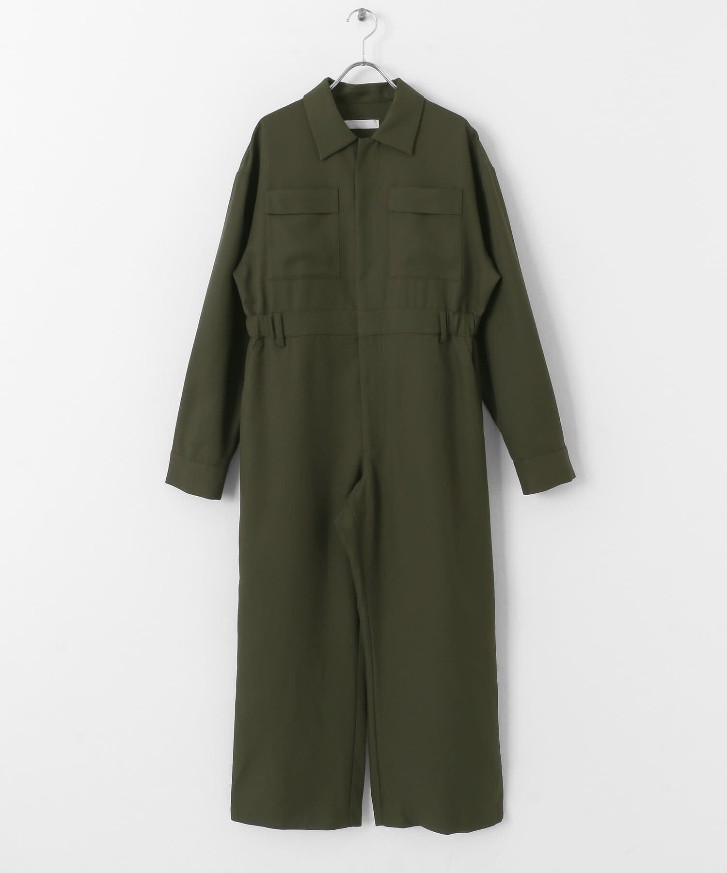 SENSE OF PLACE by URBAN RESEARCH「『別注』さらさ&times;SENSE OF PLACE　ソフトツイルジャンプスーツ」|スカート|