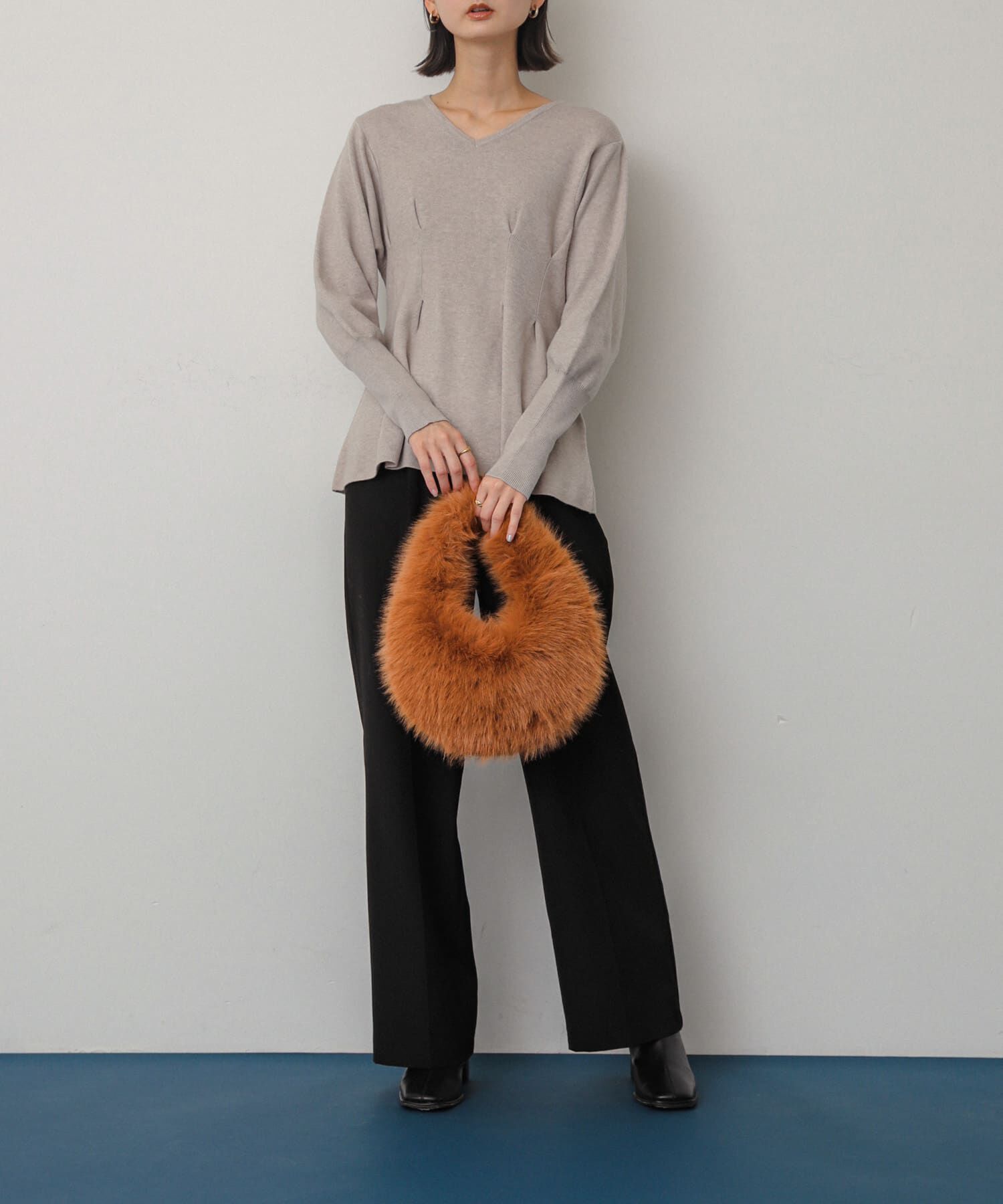 SENSE OF PLACE by URBAN RESEARCH「ファーラウンドバッグ」|ハンドバッグ|