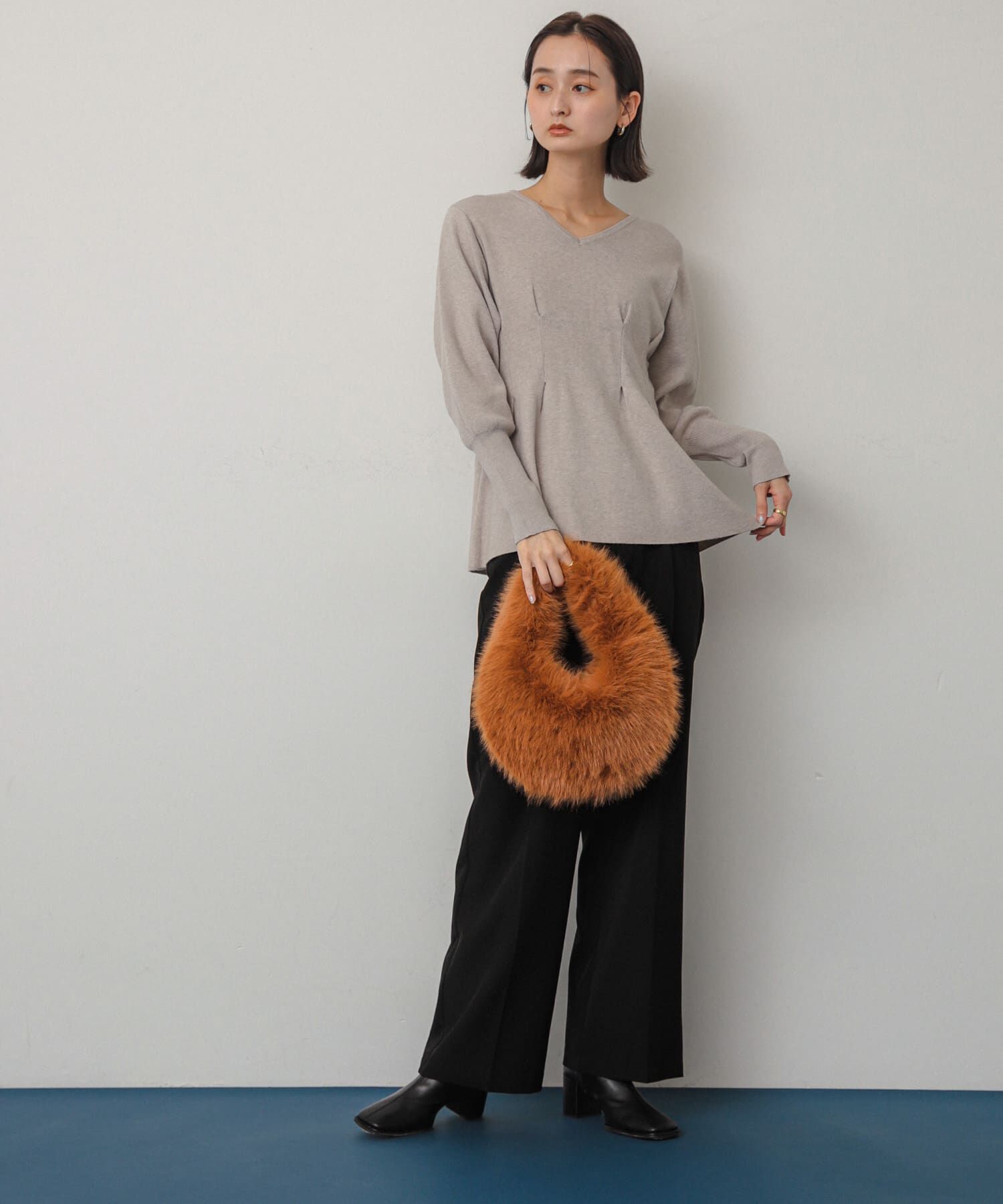 SENSE OF PLACE by URBAN RESEARCH「ファーラウンドバッグ」|ハンドバッグ|