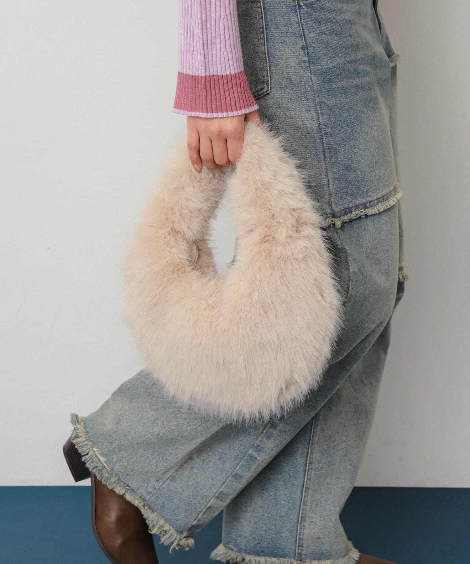 SENSE OF PLACE by URBAN RESEARCH「ファーラウンドバッグ」|ハンドバッグ|