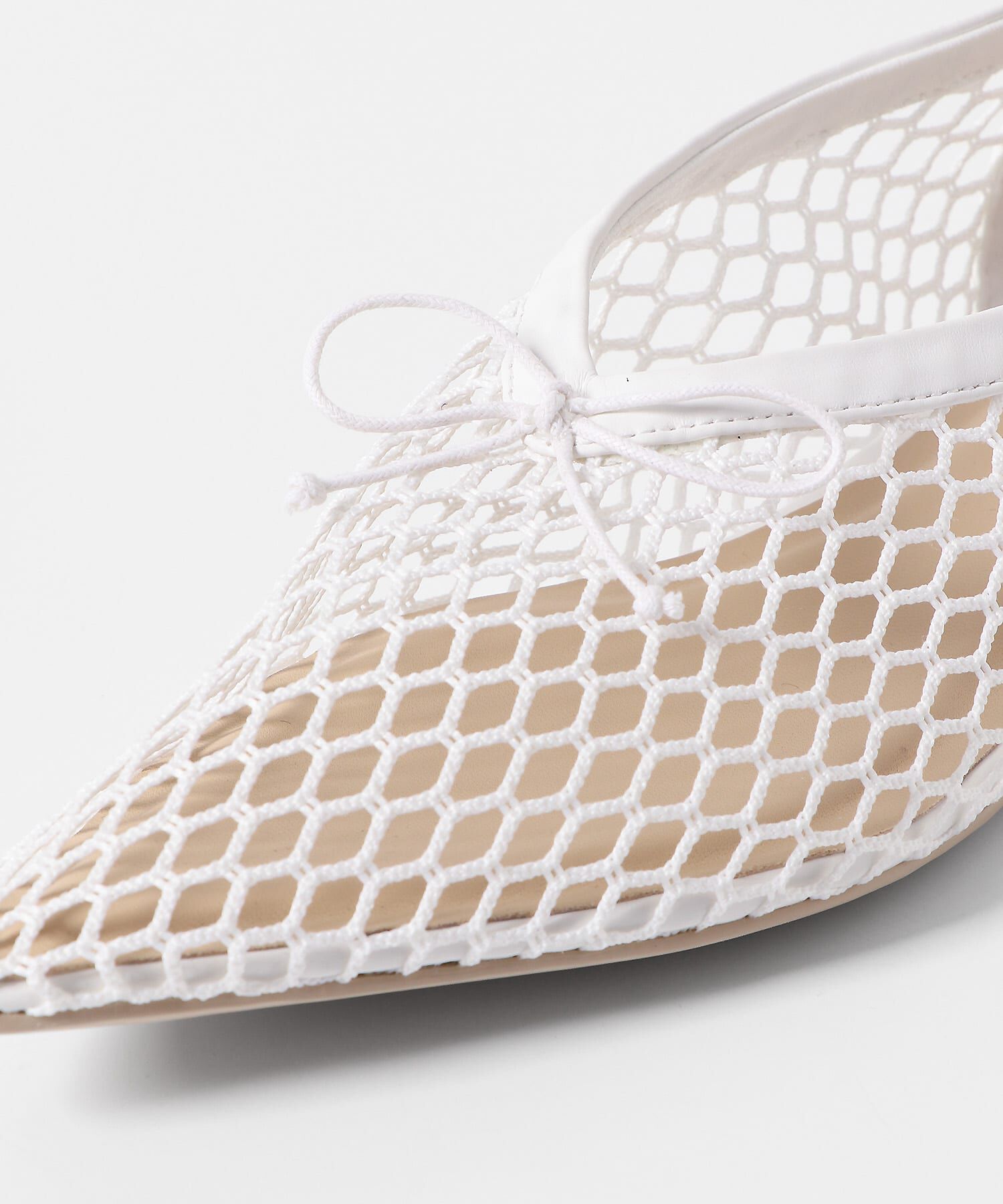 SENSE OF PLACE by URBAN RESEARCH「メッシュポインテッドシューズ」|バレエシューズ|