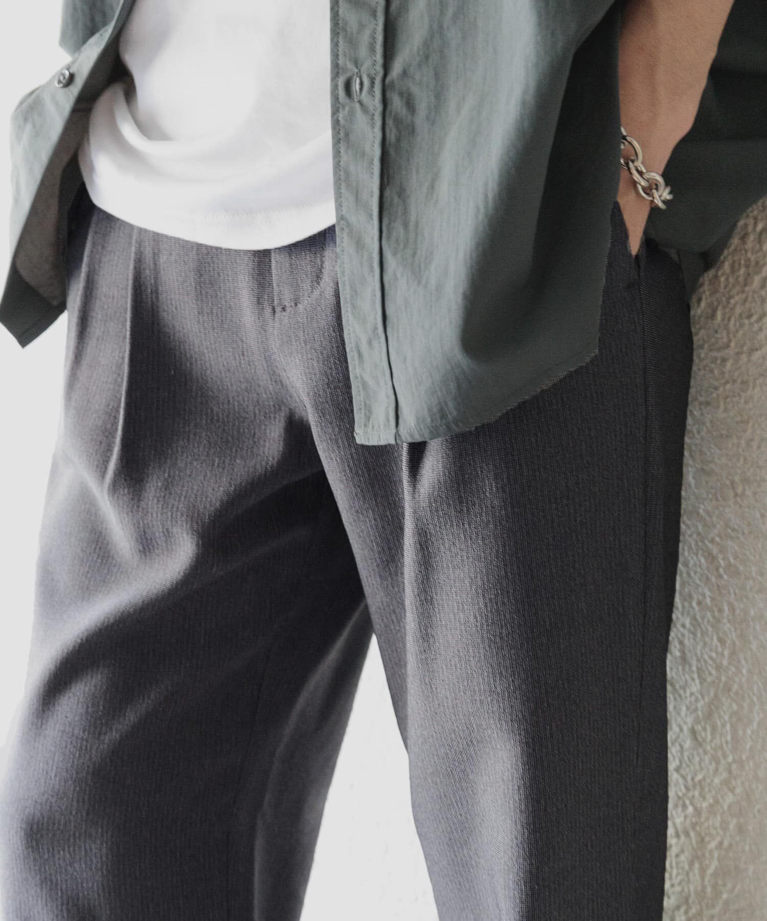 SENSE OF PLACE by URBAN RESEARCH「マイクロチェック2タックワイドスラックス」|その他|