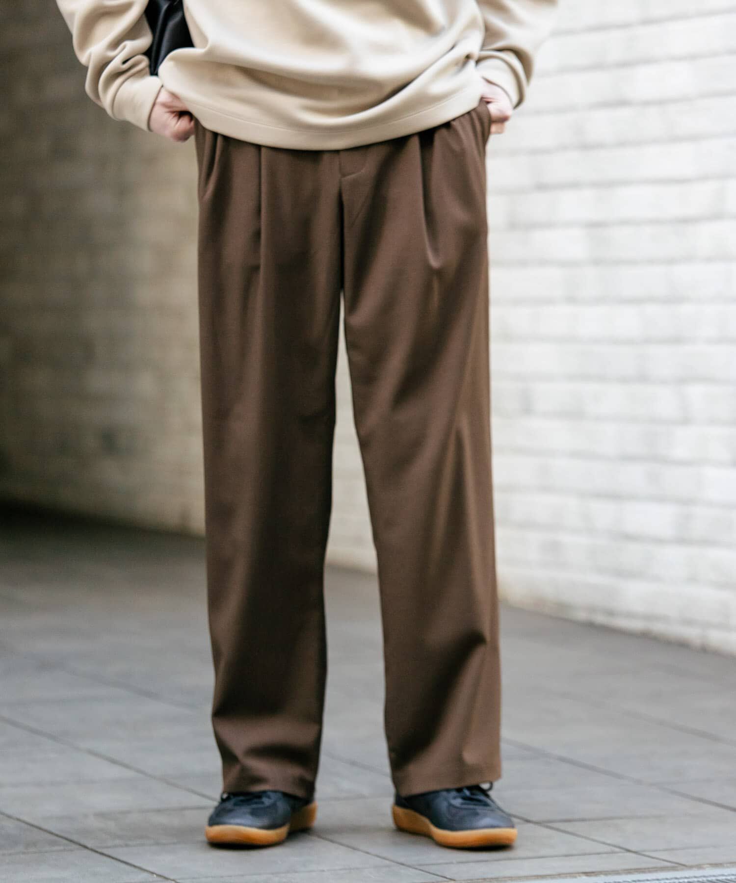 SENSE OF PLACE by URBAN RESEARCH「ダブルタックワイドパンツ」|その他|
