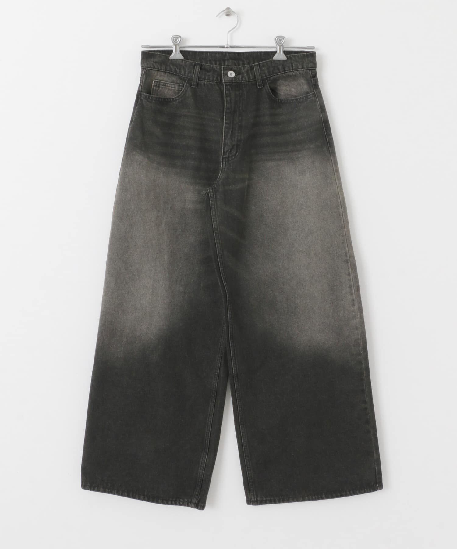 SENSE OF PLACE by URBAN RESEARCH「『ユニセックス』ヴィンテージライクデニムワイドパンツ」|デニム|