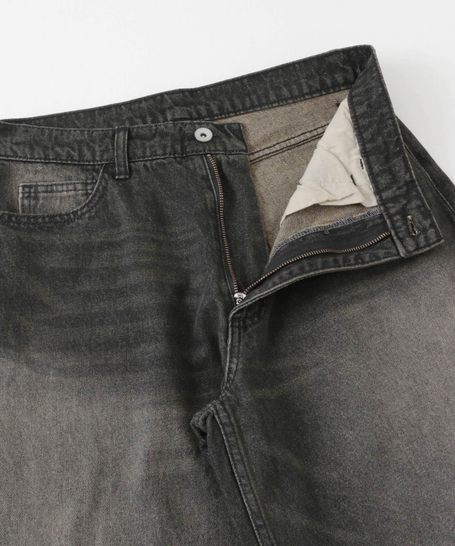 SENSE OF PLACE by URBAN RESEARCH「『ユニセックス』ヴィンテージライクデニムワイドパンツ」|デニム|