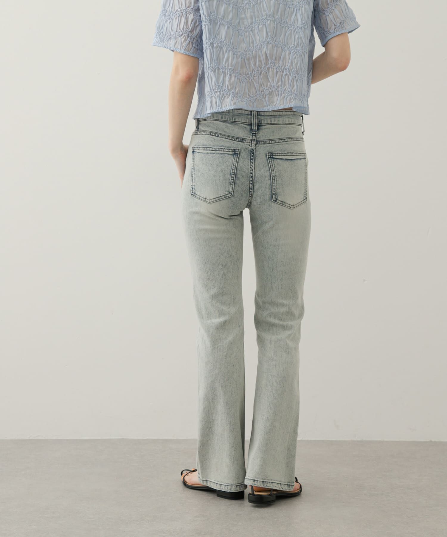 SENSE OF PLACE by URBAN RESEARCH「ローライズフレアデニムパンツ」|デニム|