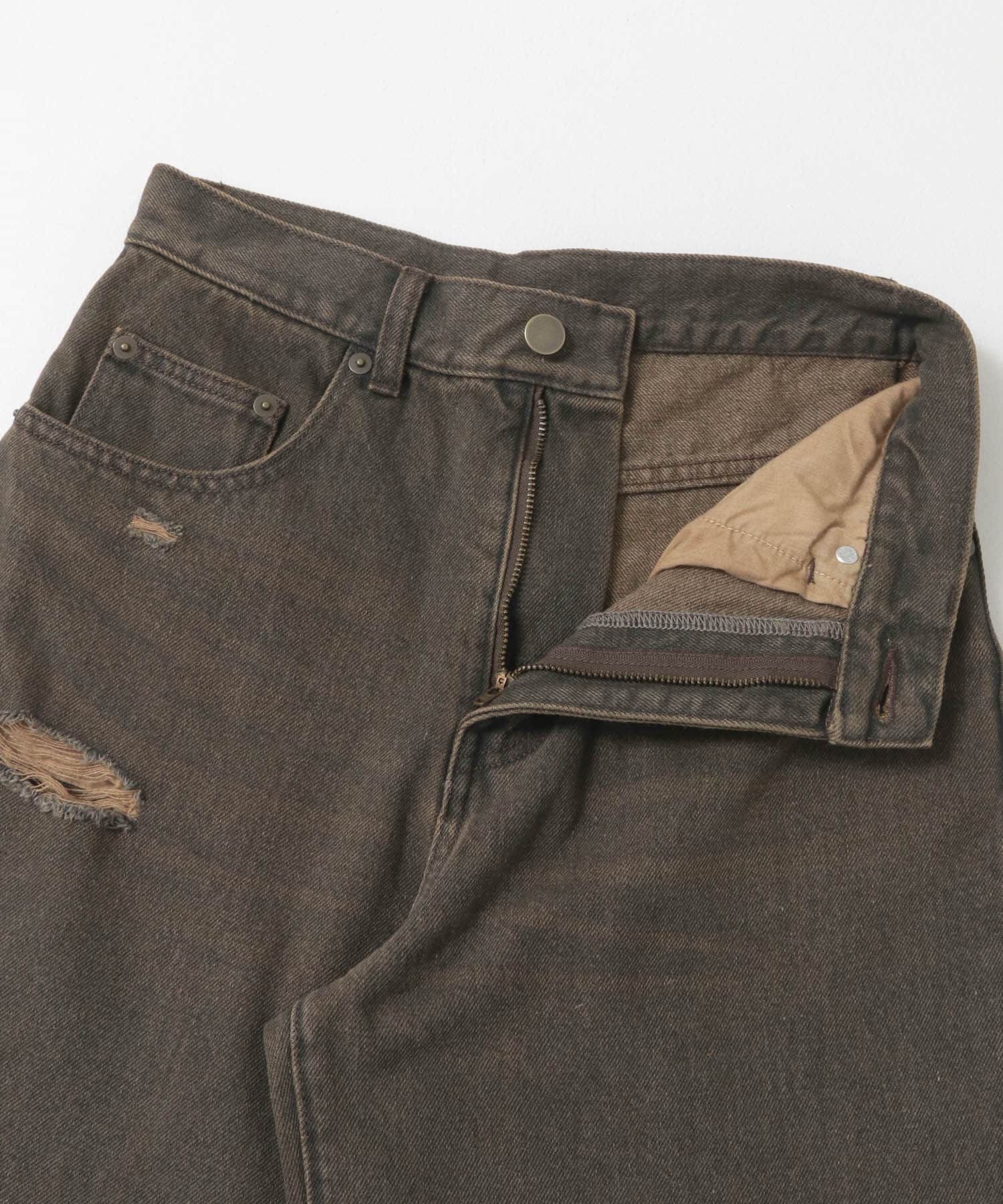 SENSE OF PLACE by URBAN RESEARCH「ダメージストレートデニム」|デニム|