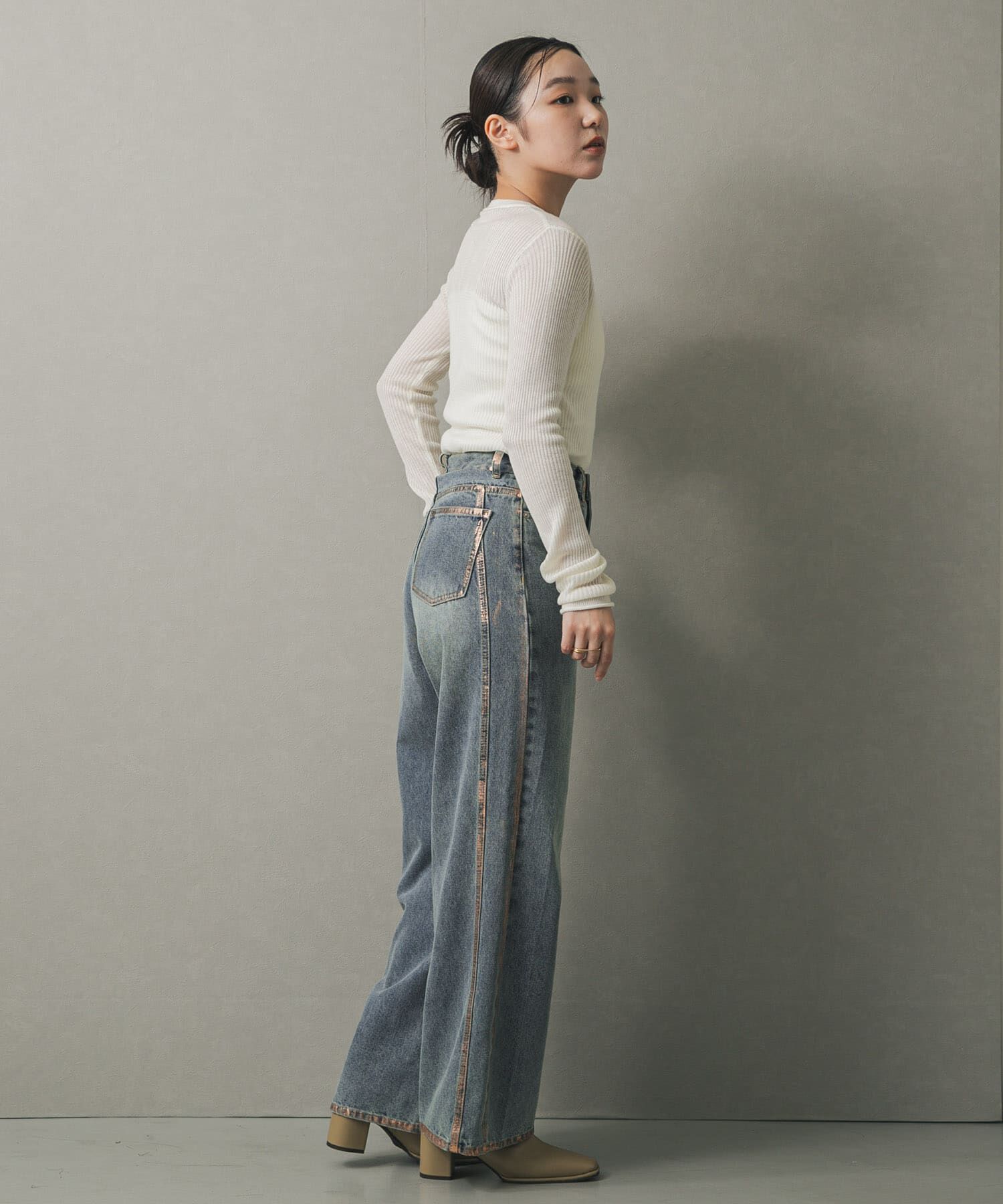 SENSE OF PLACE by URBAN RESEARCH「ハクプリントデニム」|デニム|