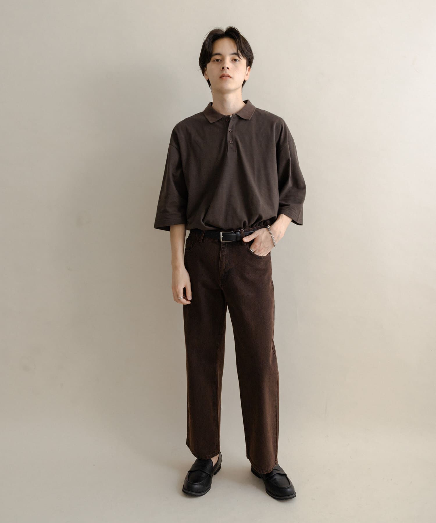 SENSE OF PLACE by URBAN RESEARCH「ストレートデニムパンツ」|デニム|