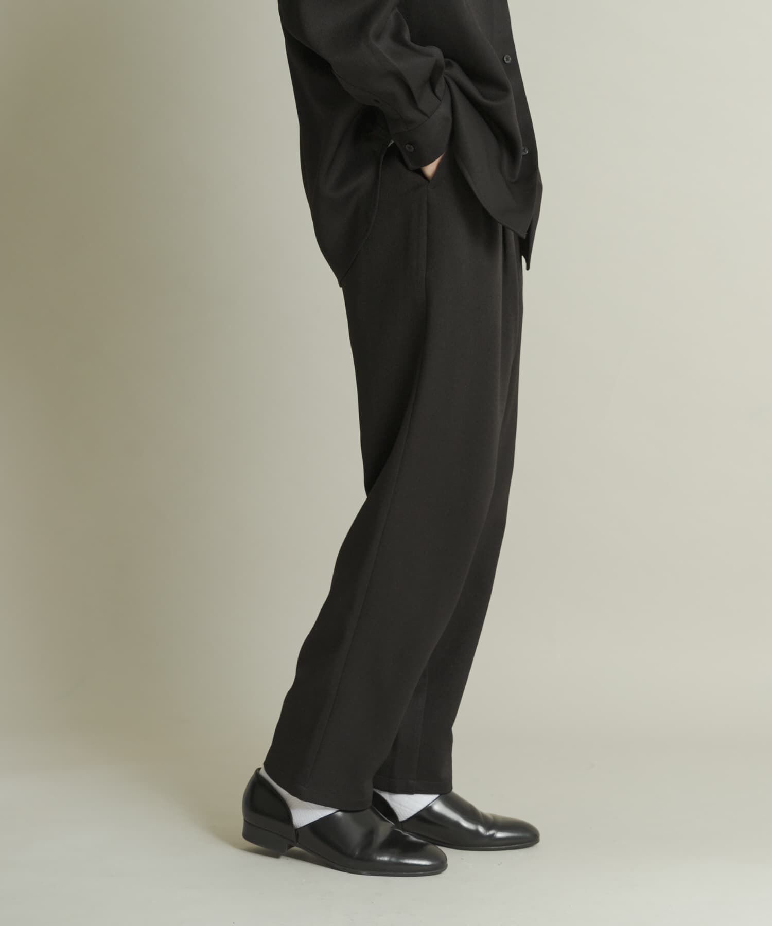 SENSE OF PLACE by URBAN RESEARCH「ウールライクダブルタックテーパードパンツ」|その他|