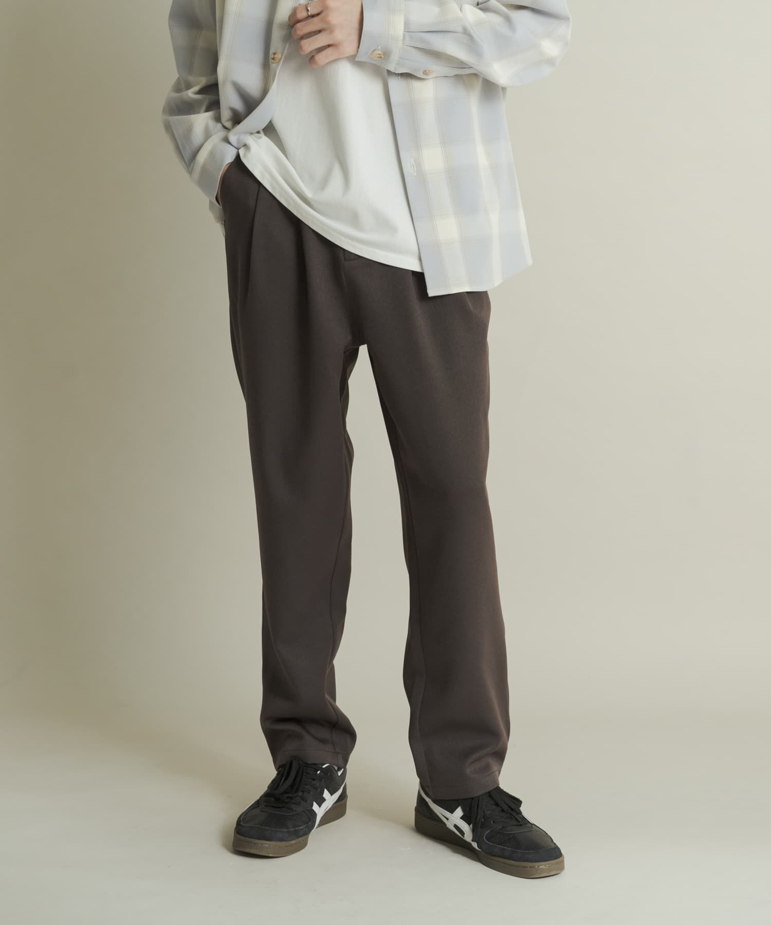 SENSE OF PLACE by URBAN RESEARCH「ウールライクダブルタックテーパードパンツ」|その他|