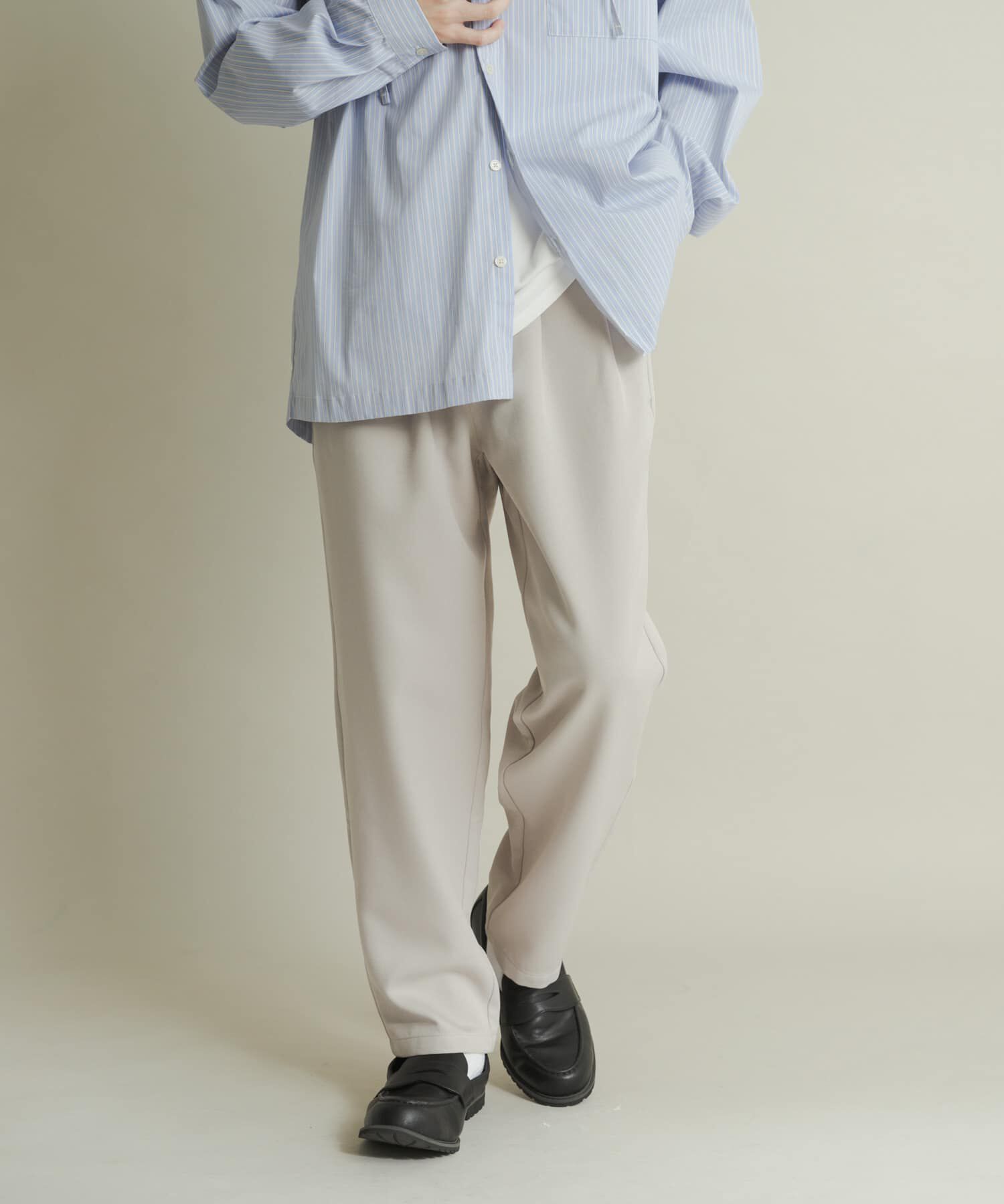 SENSE OF PLACE by URBAN RESEARCH「ウールライクダブルタックテーパードパンツ」|その他|